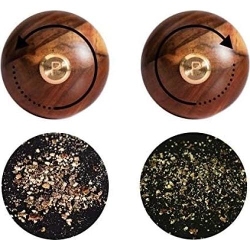 Molino de Pimienta DeroTeno Acacia 30 cm Ajustable Manual