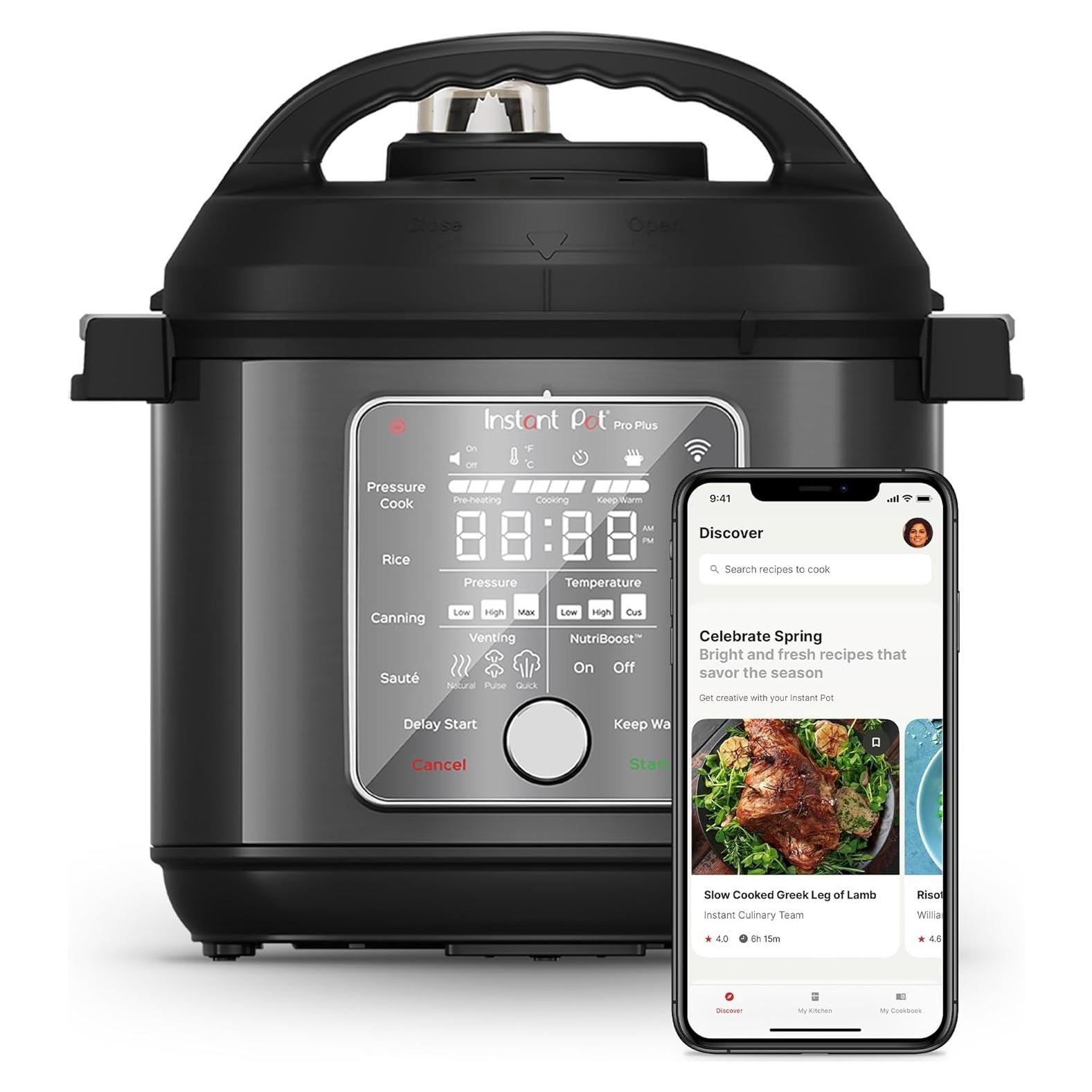 Olla Multifuncional Instant Pot Pro Plus 6 Cuartos Wi-Fi