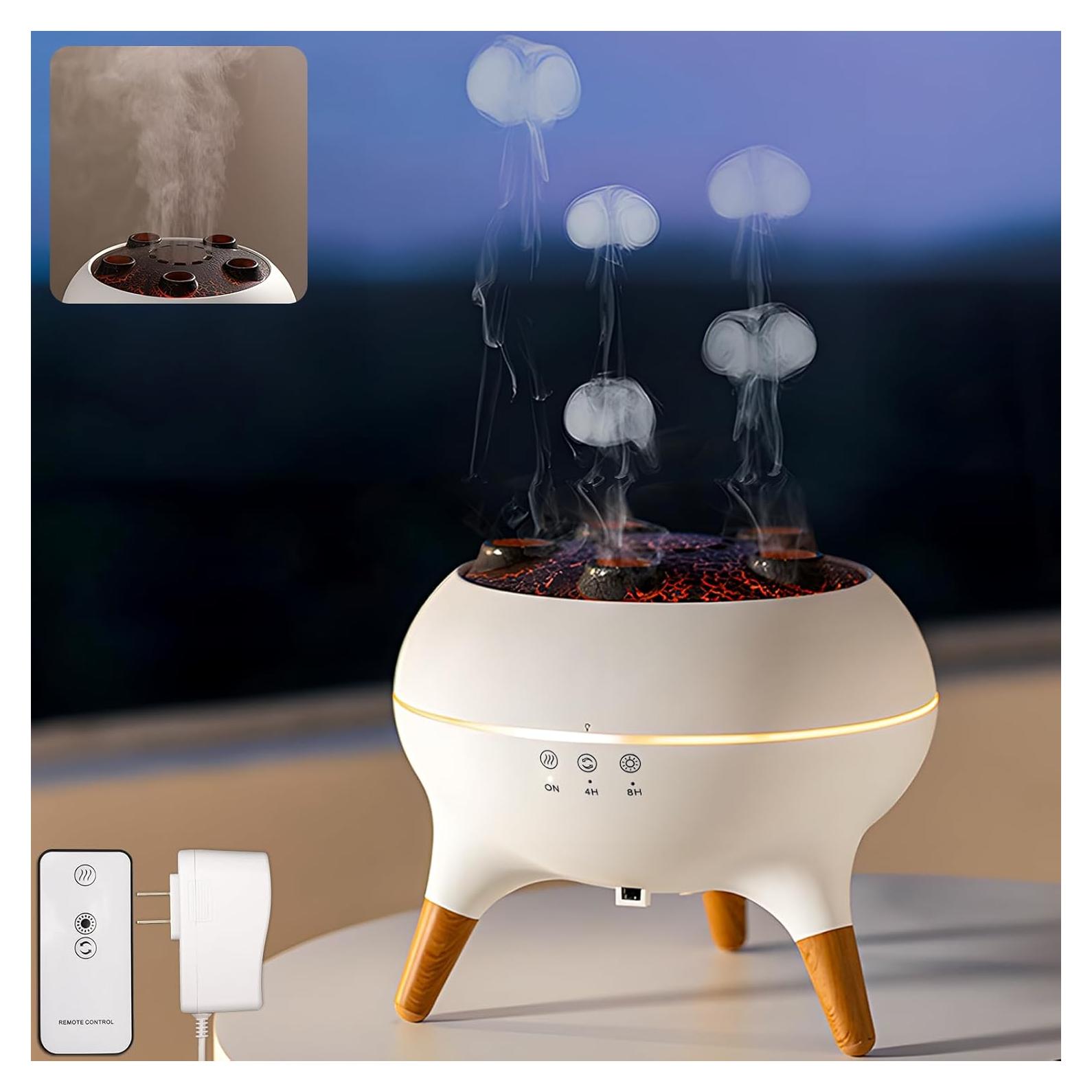 Difusor de Aceite Esencial Holwim V80 250ml Aromaterapia LED