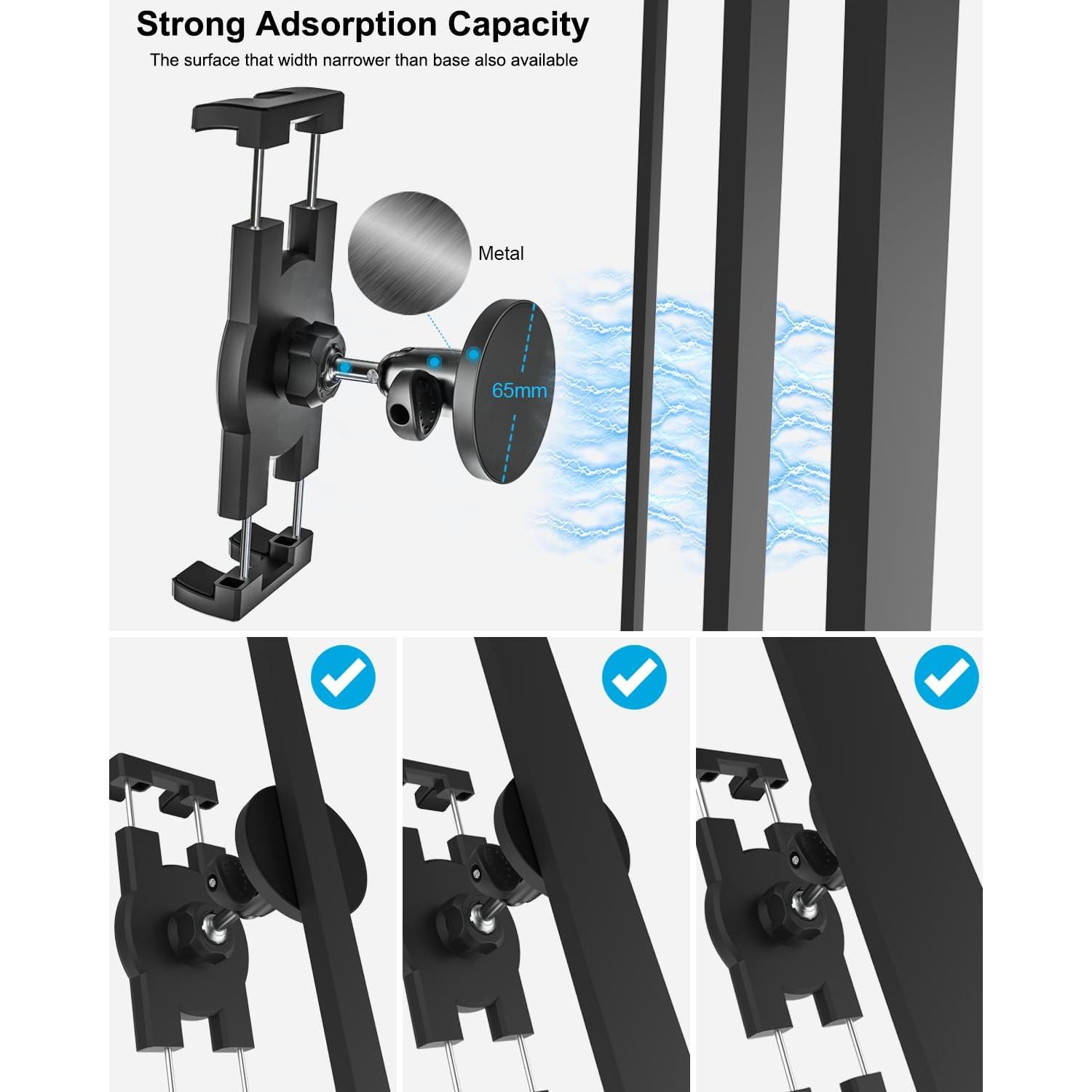 Soporte Magnético Woleyi para Tabletas 4.7-13" Ajustable