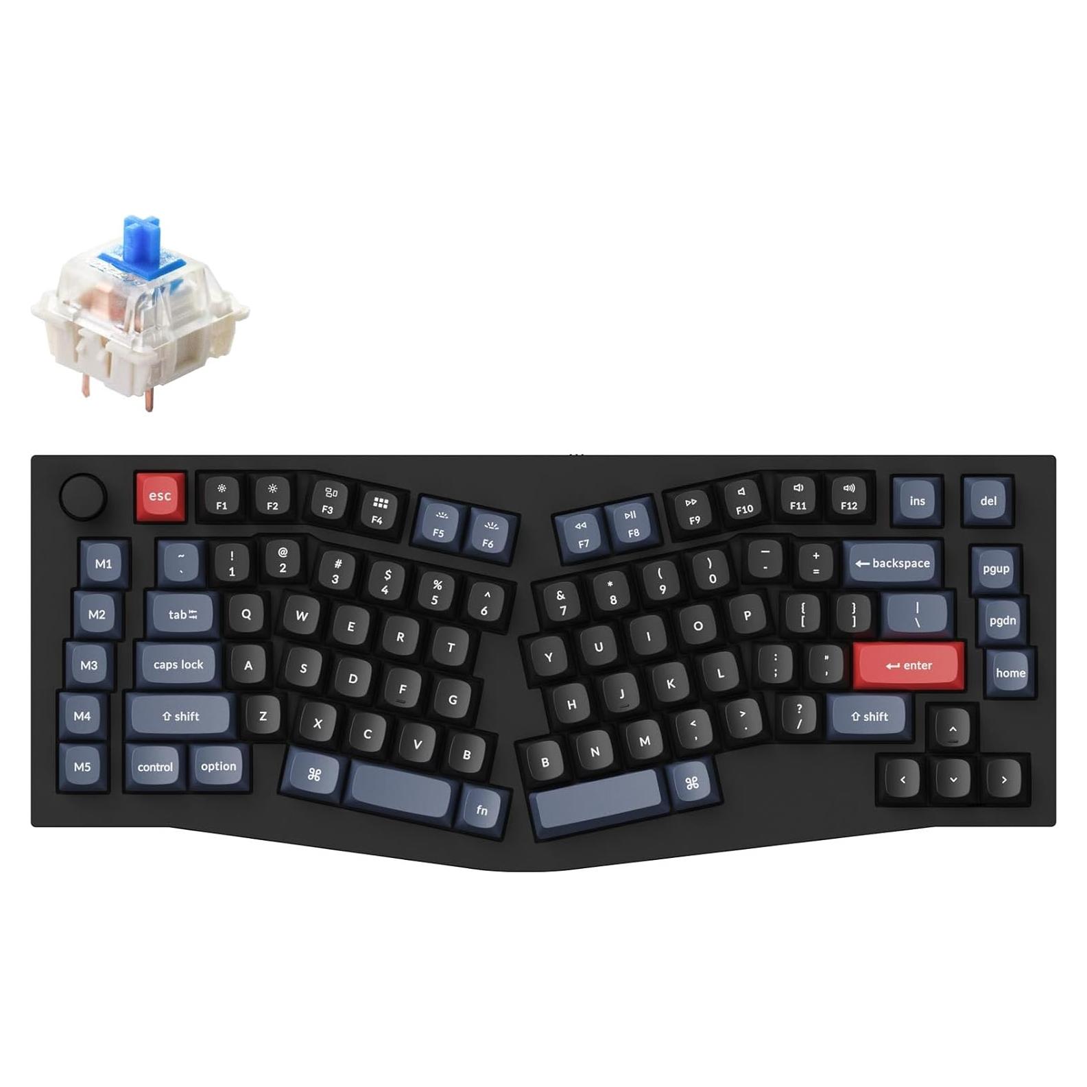 Teclado Mecánico Keychron Q10 75% Programable Gateron Blue