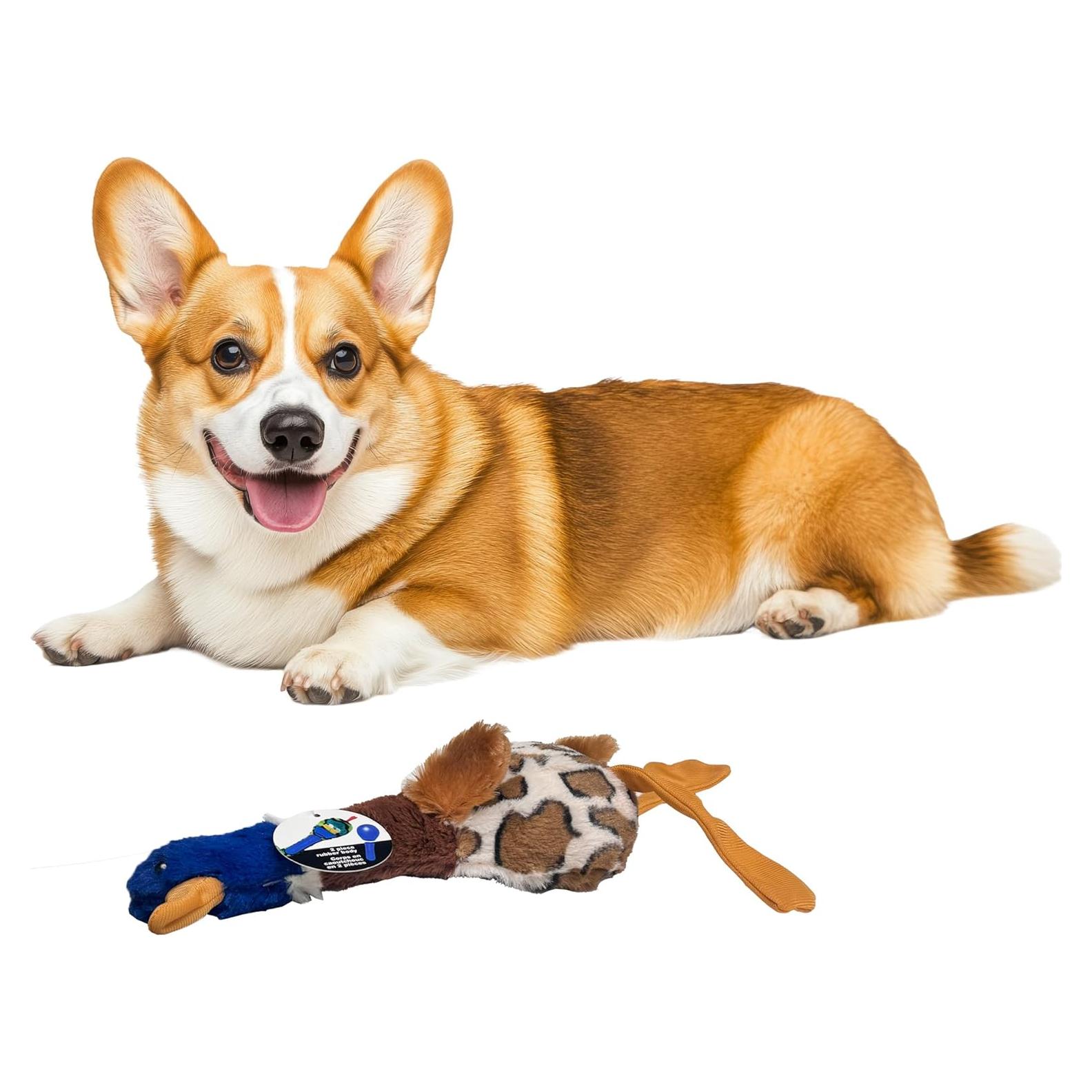 Juguete para Perros SPOT Skinneeez Plus Pato 38cm Sin Relleno