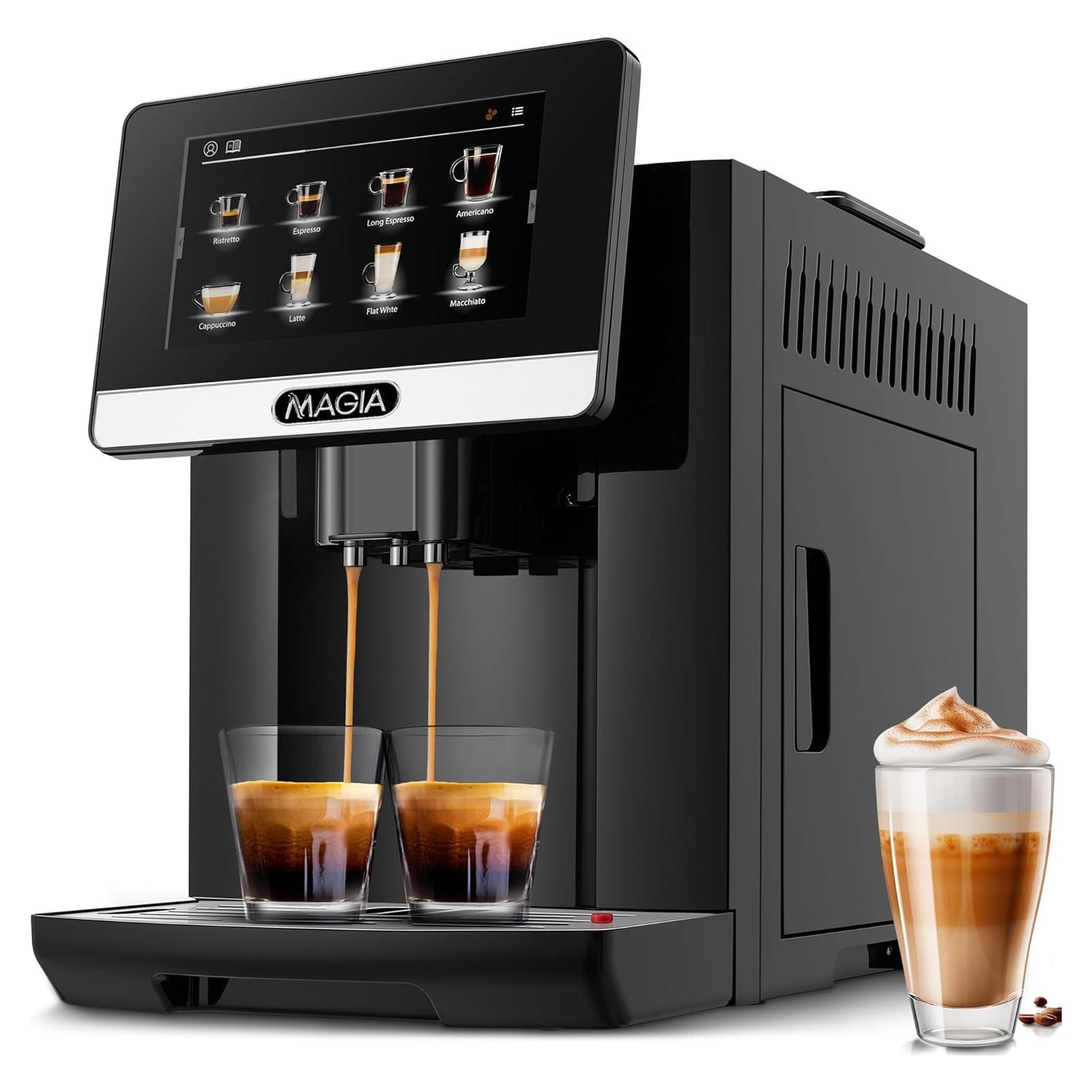 Máquina de Espresso Automática Zulay Kitchen Plata 19 Recetas