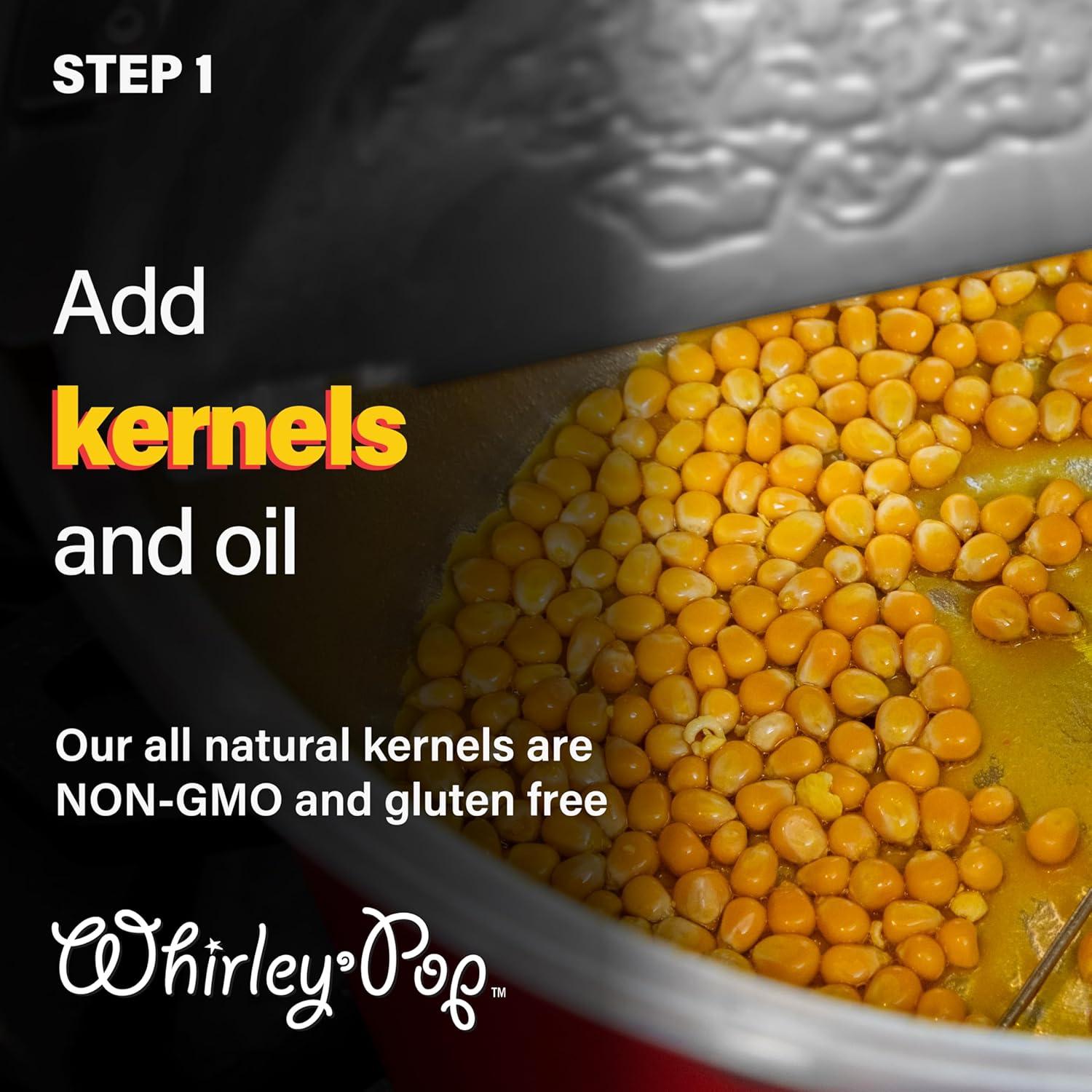 Poper de Palomitas Whirley Pop Wabash Valley 5.68L Plata