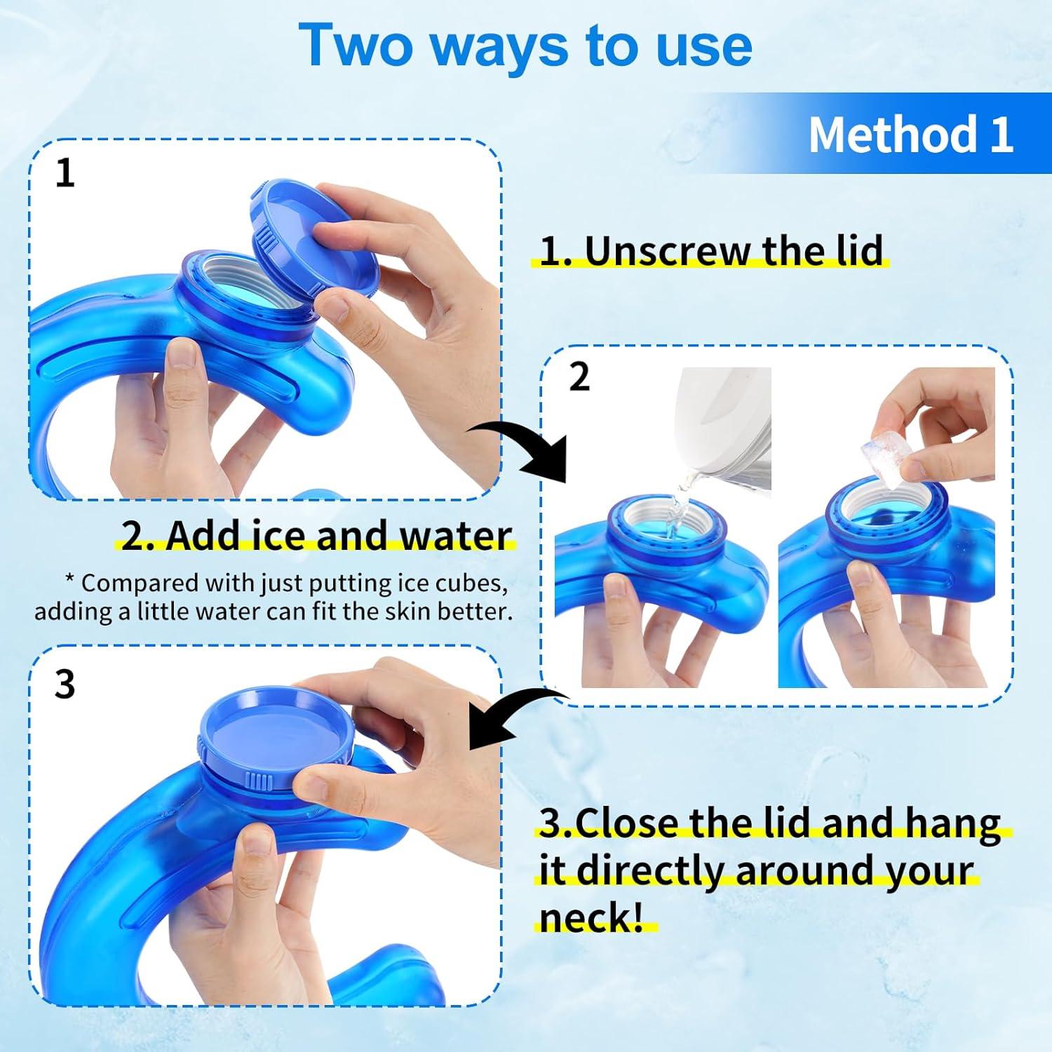 Tubo de Enfriamiento para el Cuello Yokulamo - Negro, Reutilizable