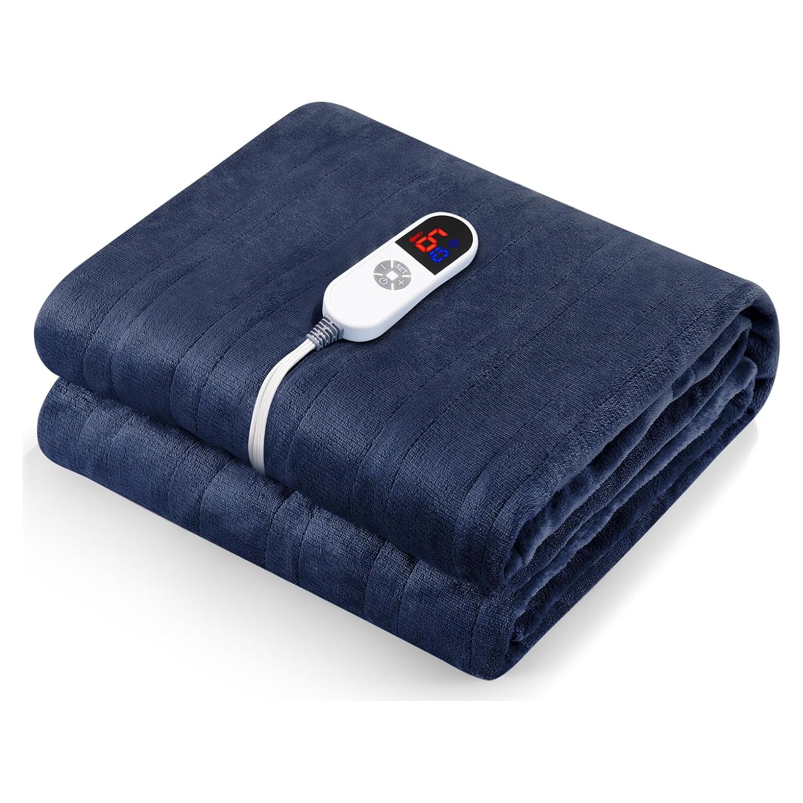 Manta Eléctrica Calentada CURECURE 157.5x213.4cm 6 Niveles