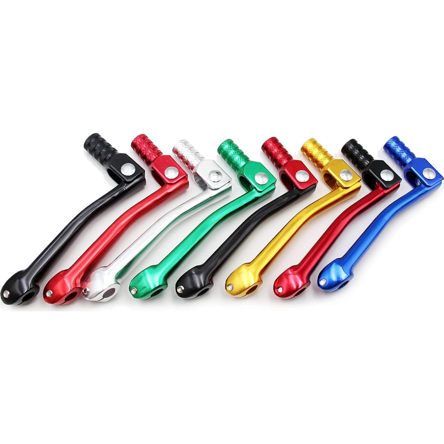 Palanca de Cambio Plegable PRO BAT de Aluminio CNC Negra 155x57mm