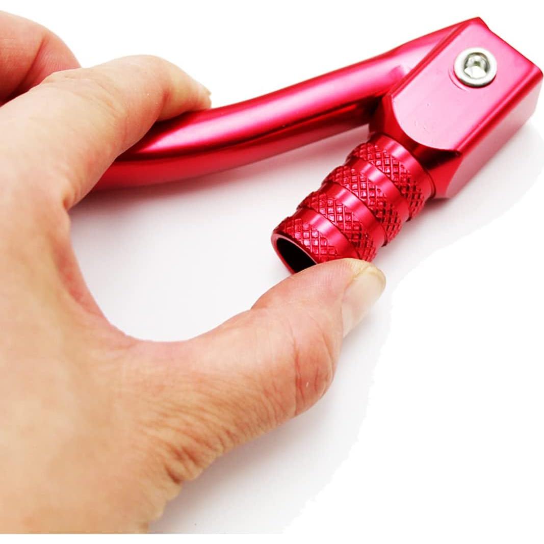 Palanca de Cambio Plegable PRO BAT de Aluminio CNC Negra 155x57mm