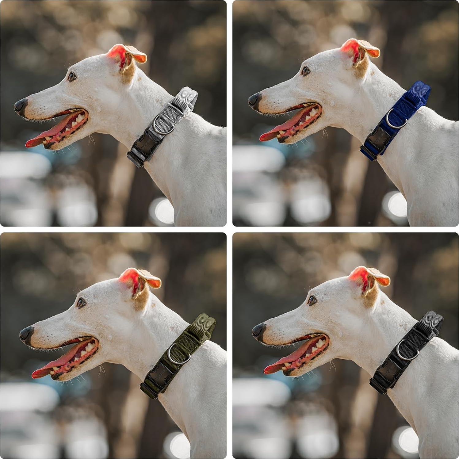 Collar Táctico para Perros OneTigris Ajustable Negro S