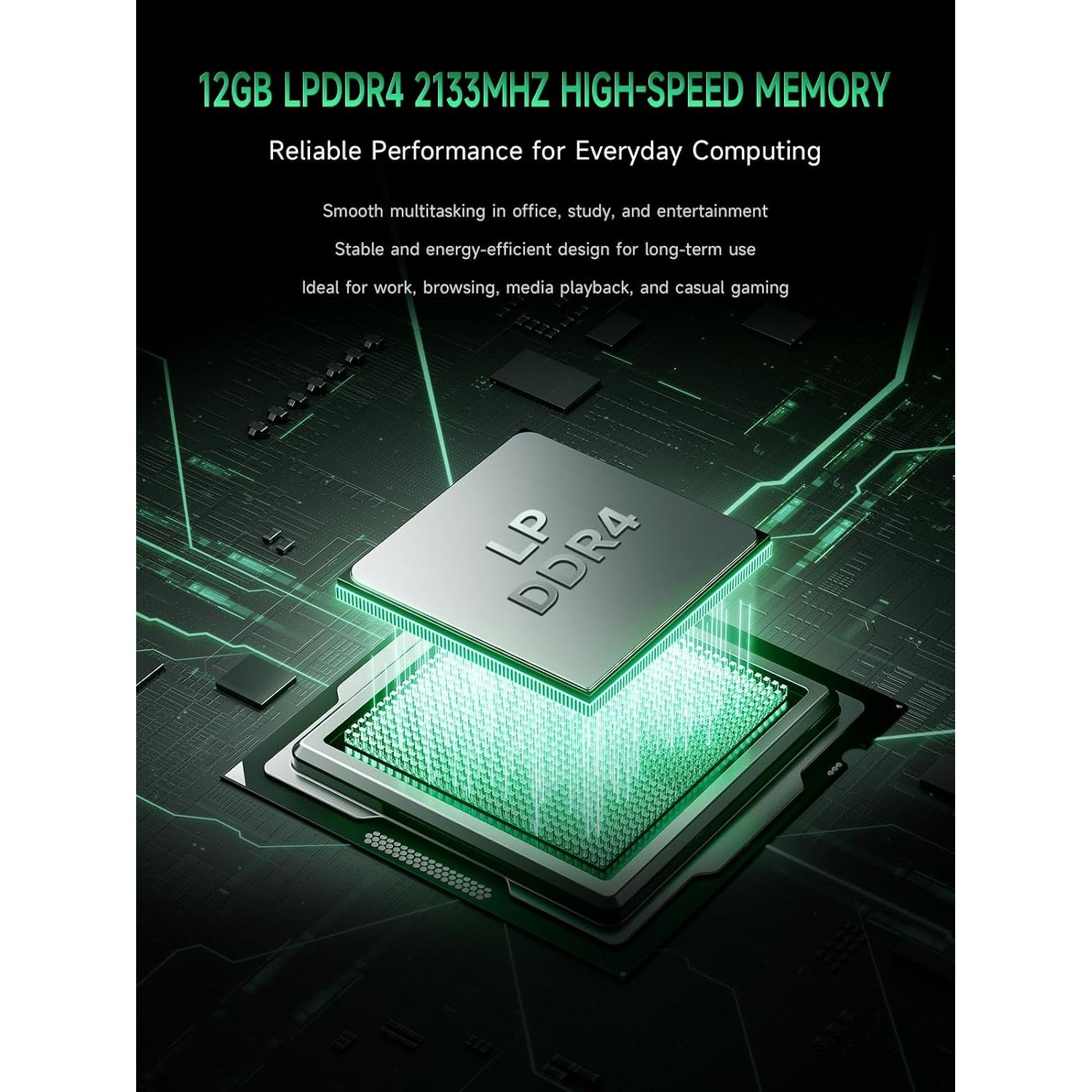 Mini PC Bmax B6 Plus Intel i3-1000NG4 12GB RAM 512GB SSD