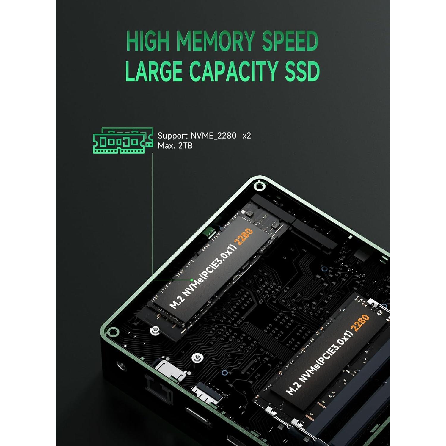 Mini PC Bmax B6 Plus Intel i3-1000NG4 12GB RAM 512GB SSD