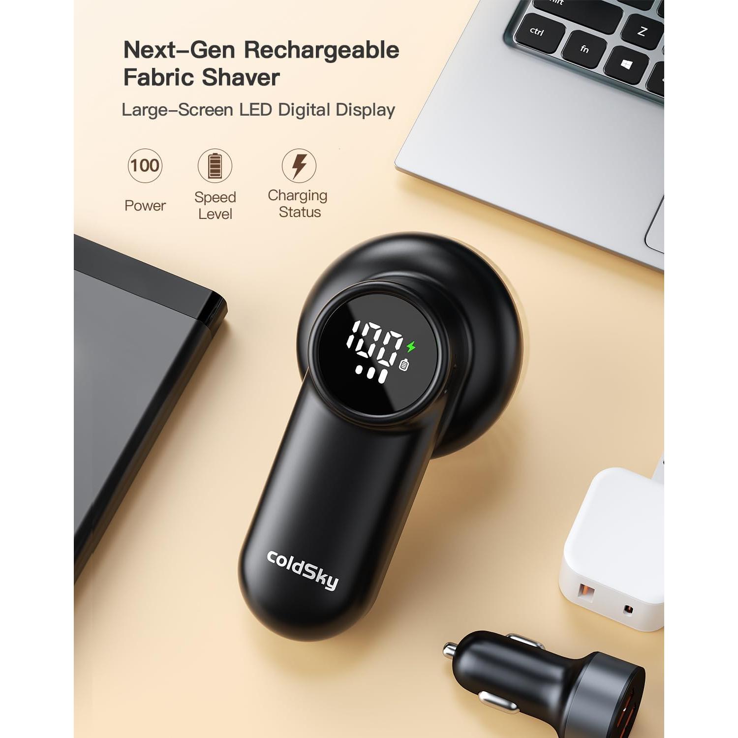 Afeitadora de tela coldSky CY-608 recargable 3 velocidades