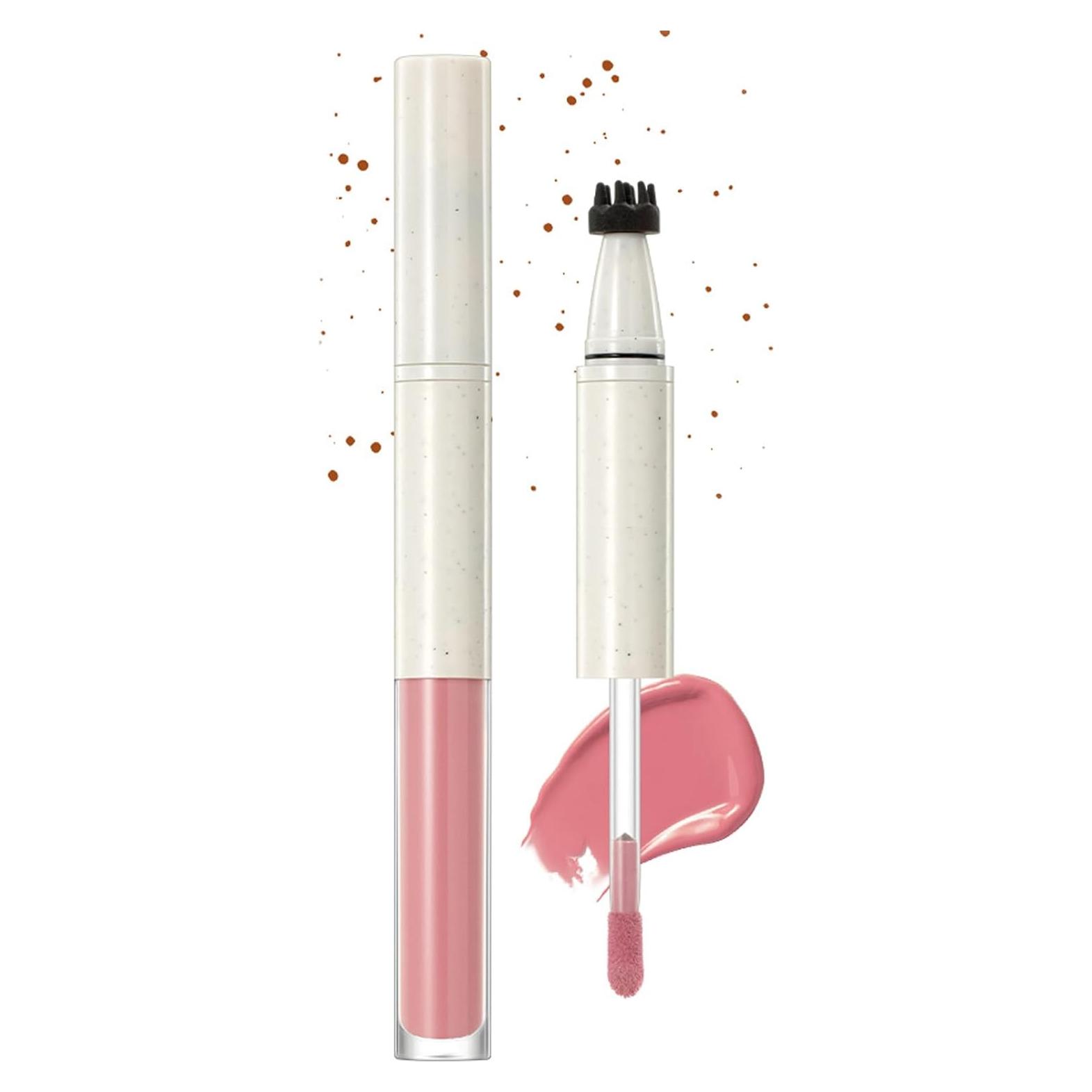 Bolígrafo Rubor Líquido 2 en 1 SPRINGSKY Marrón Claro