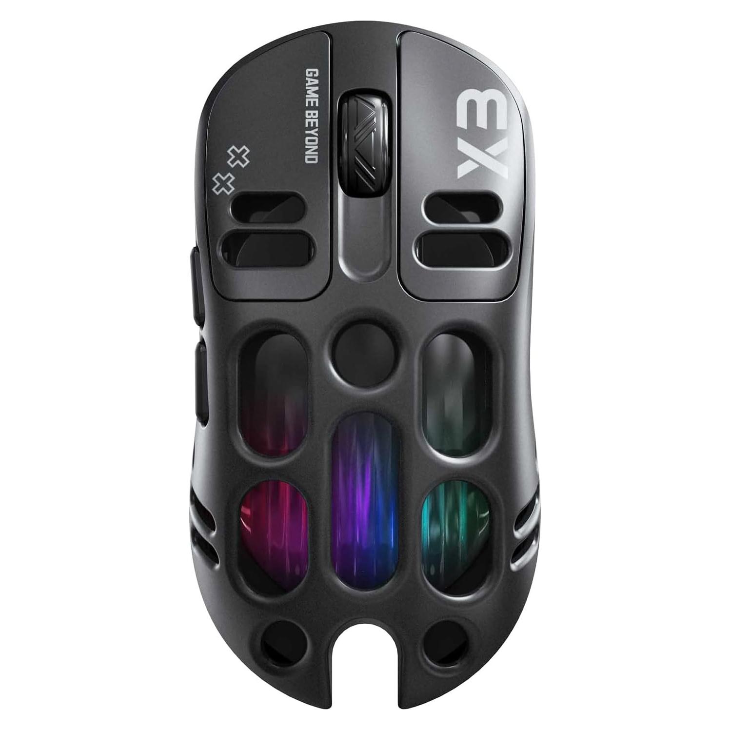 Ratón Inalámbrico para Juegos ATTOE X3 - 12,000 DPI, 6 Botones