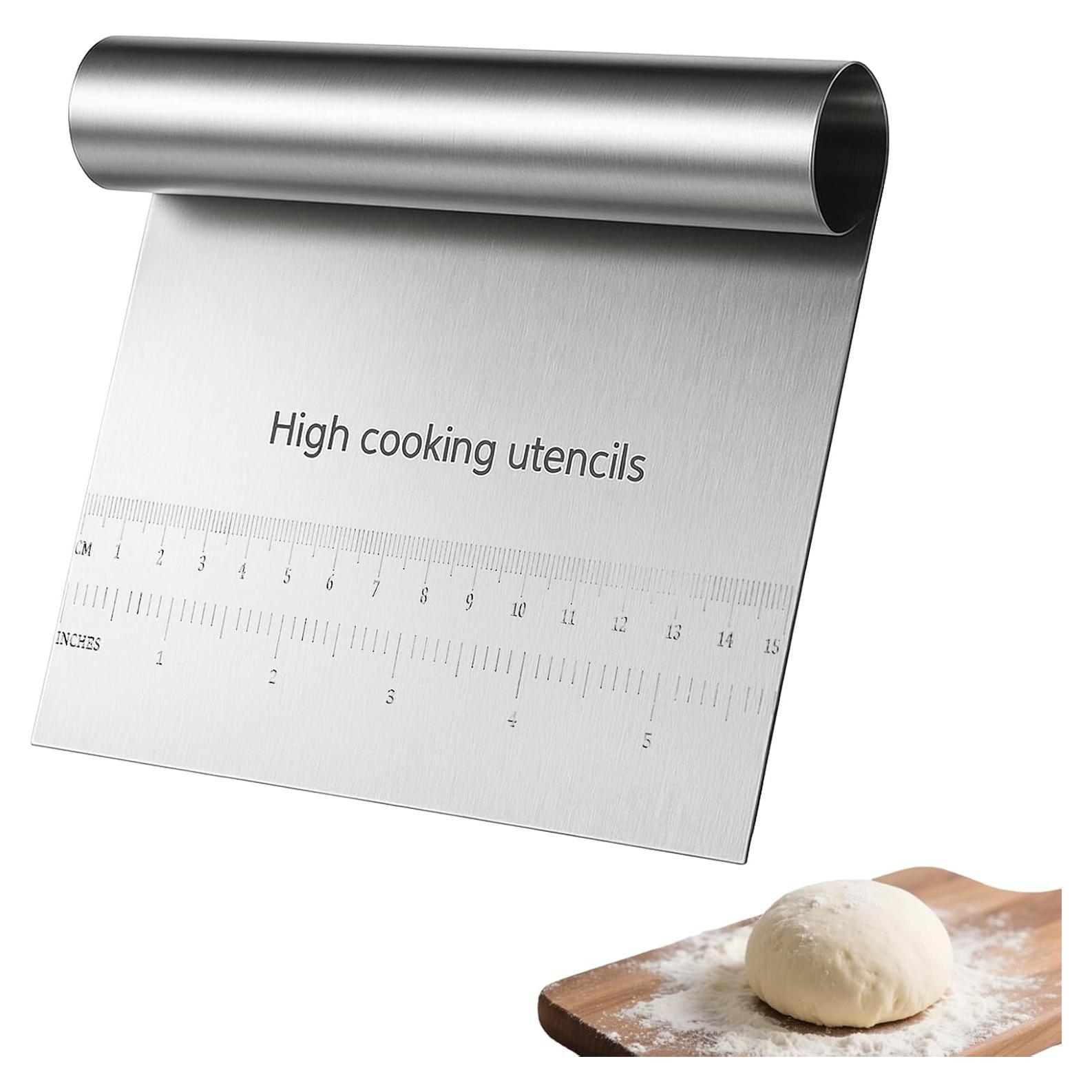 Cortador de Masa de Banco JIYIN Acero Inoxidable 1Pcs