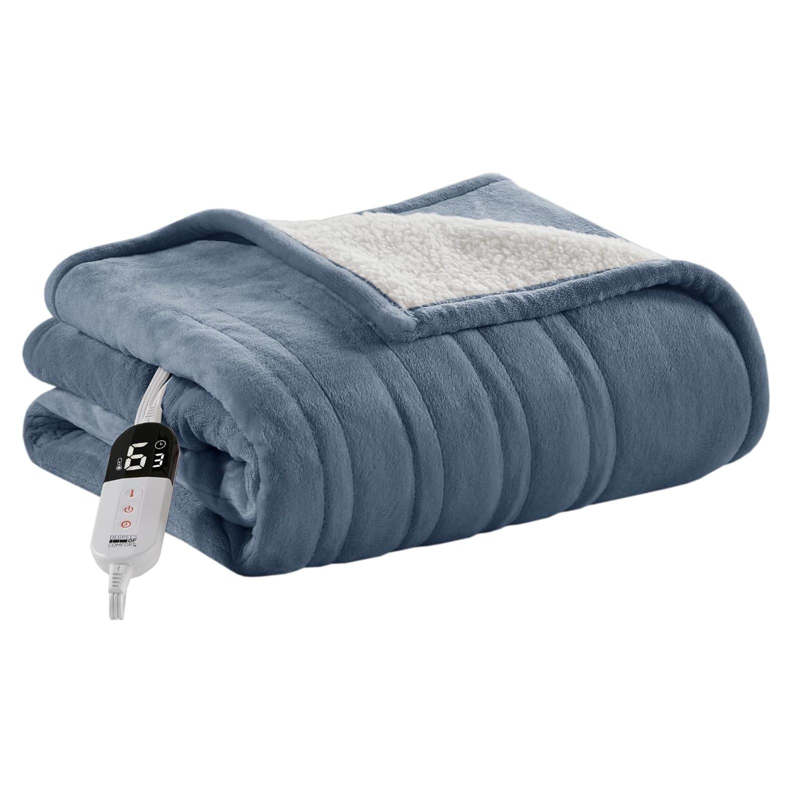 Manta Térmica Eléctrica Degrees of Comfort 127x152 cm Azul
