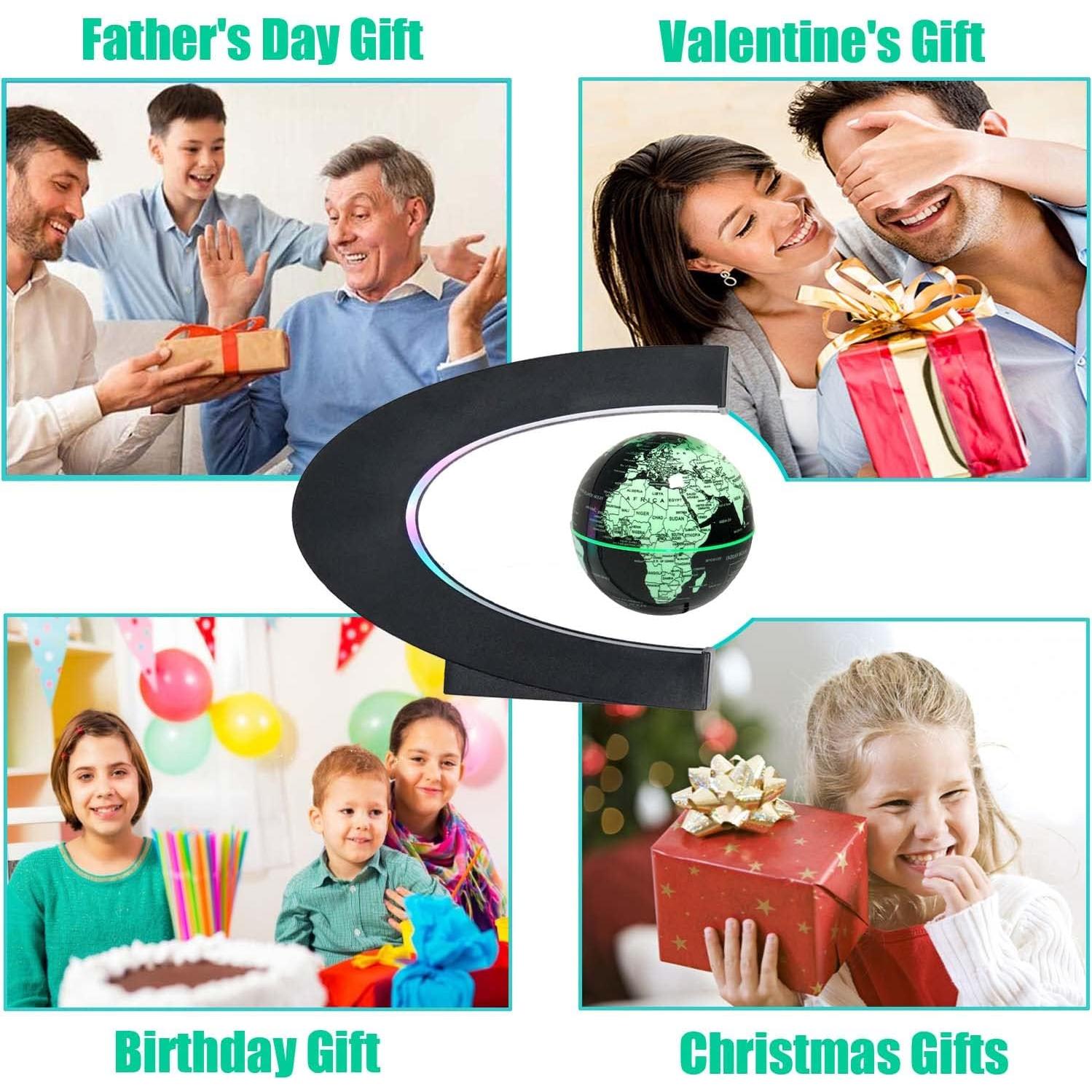 Globo Flotante Magnético RTOSY 8.89 cm LED Multicolor