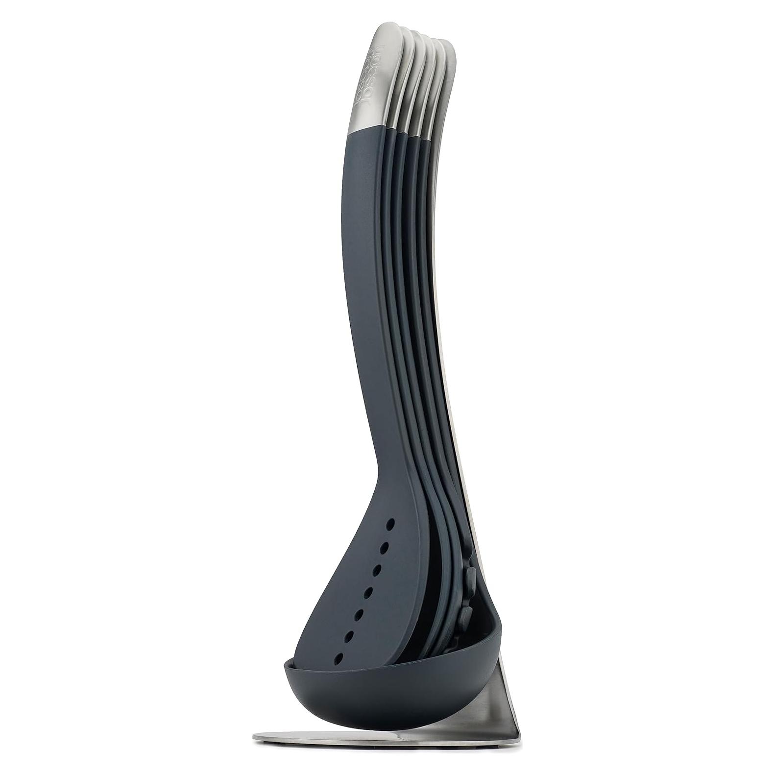 Conjunto de Utensilios de Cocina Joseph Joseph Nest 5 - Negro/Acero Inoxidable