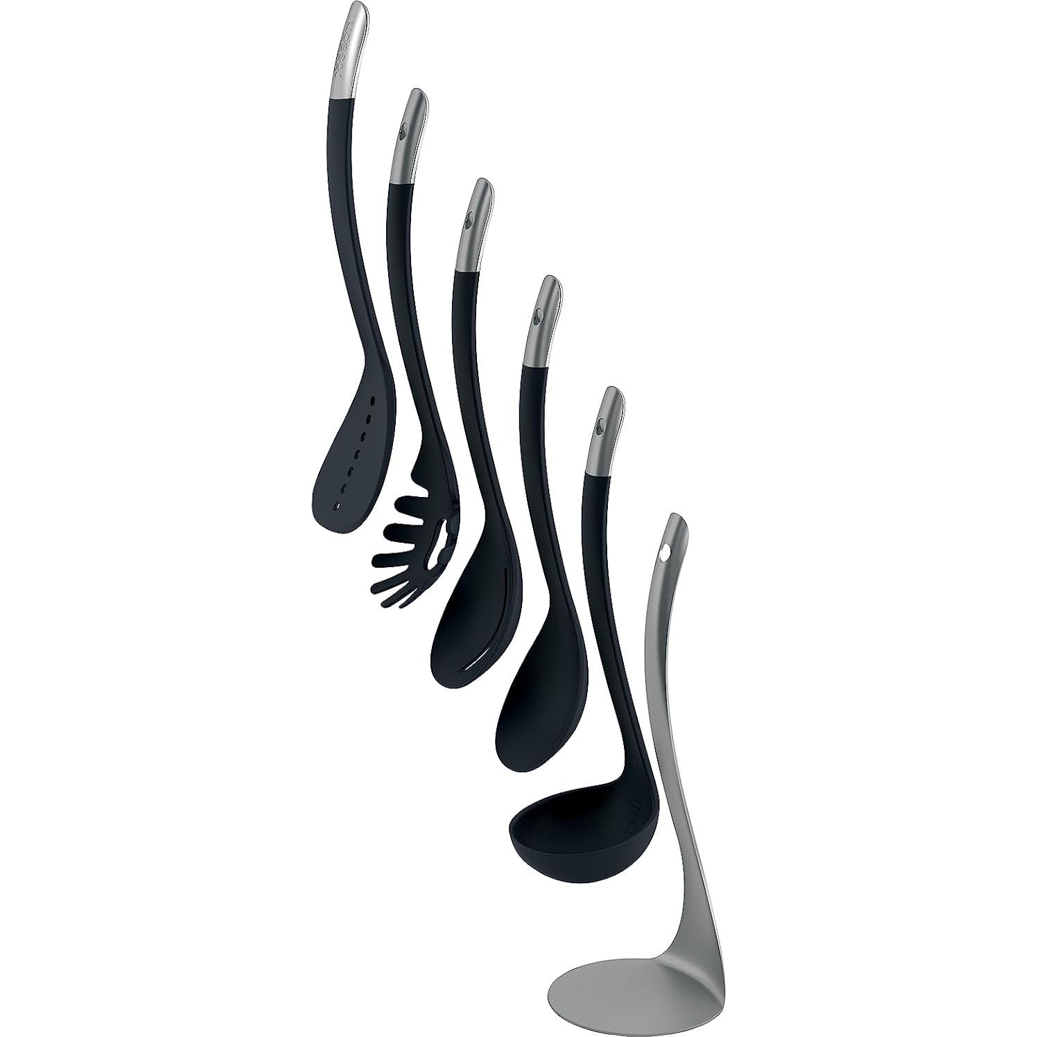 Conjunto de Utensilios de Cocina Joseph Joseph Nest 5 - Negro/Acero Inoxidable