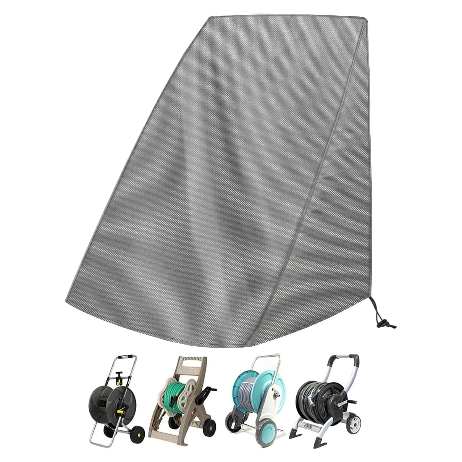 Cubierta de Carrete de Manguera de Jardín CUBUKEJI 65.8x63cm