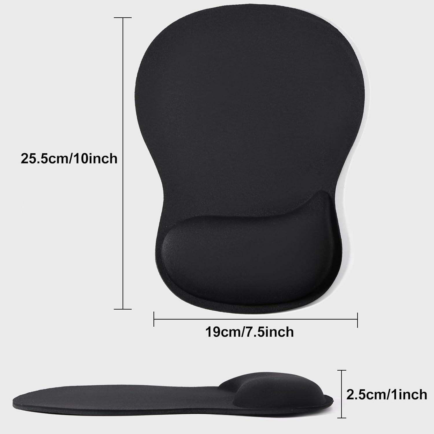 Alfombrilla de Ratón Ergonómica KINREEB con Soporte para Muñeca