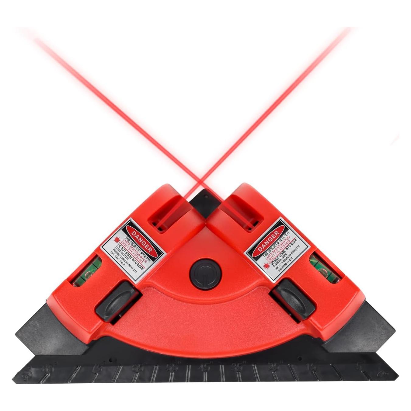 Nivel de Ángulo Recto Láser VortecSys DC-01 9.14m Verde