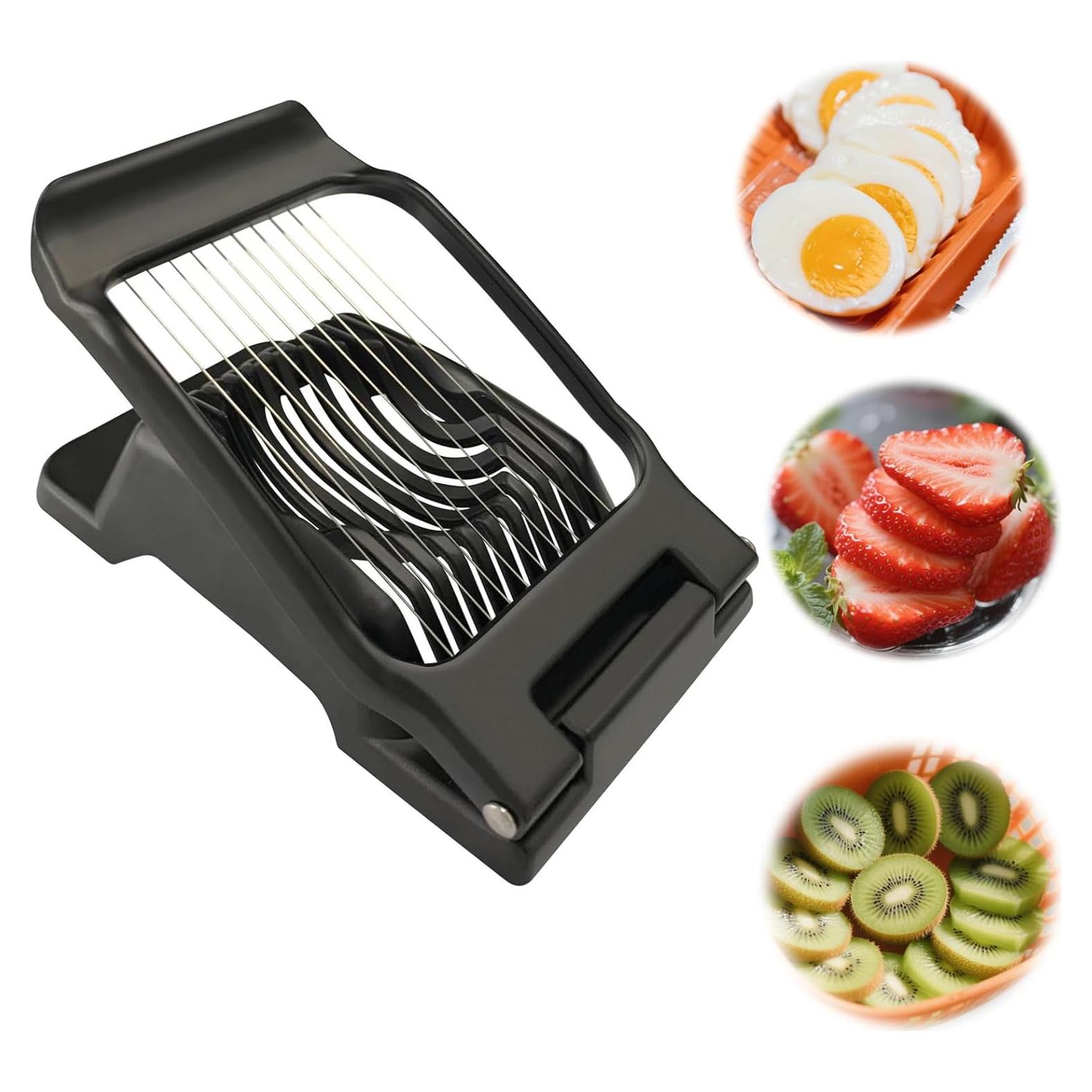 Cortador de Huevos y Frutas JORMEY - Aluminio y Acero Inoxidable