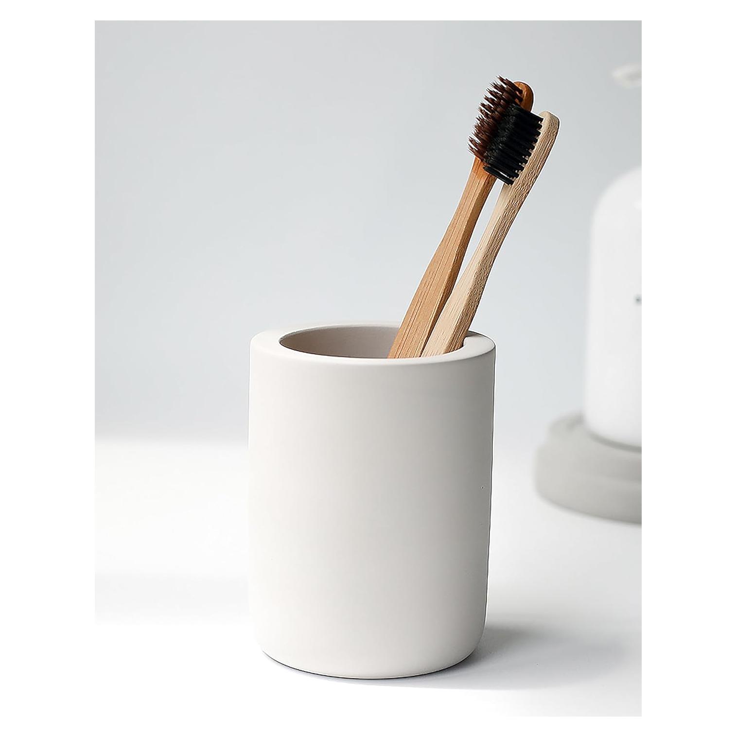 Organizador de Cepillos de Dientes SYJAN HOME Gris Claro - Diatomea