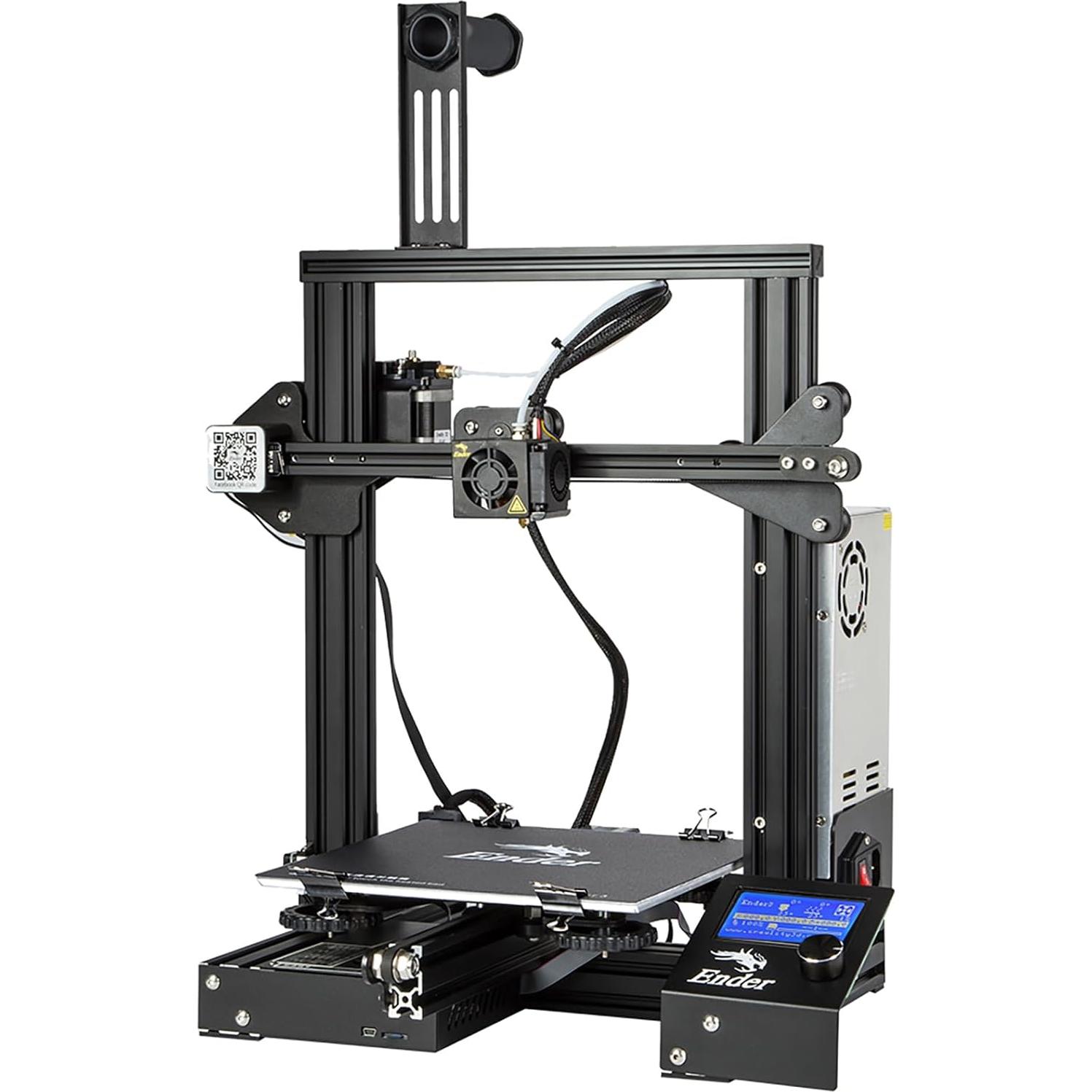 Impresora 3D Creality Ender 3 con Reanudación de Impresión