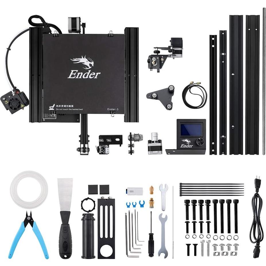 Impresora 3D Creality Ender 3 con Reanudación de Impresión