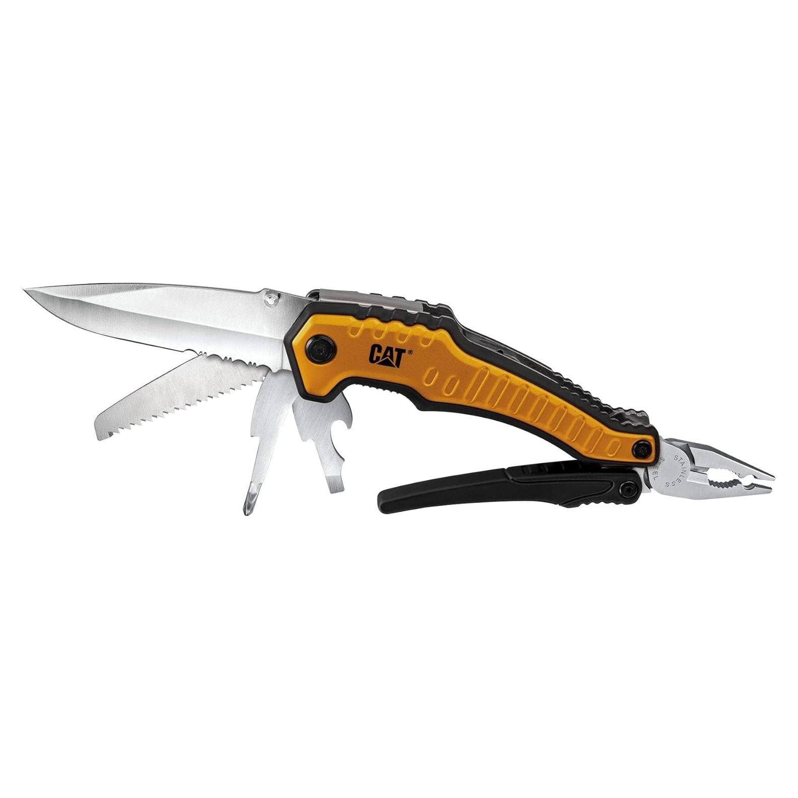 Herramienta Multiusos XL 9-en-1 Caterpillar con Cuchilla 10.16 cm