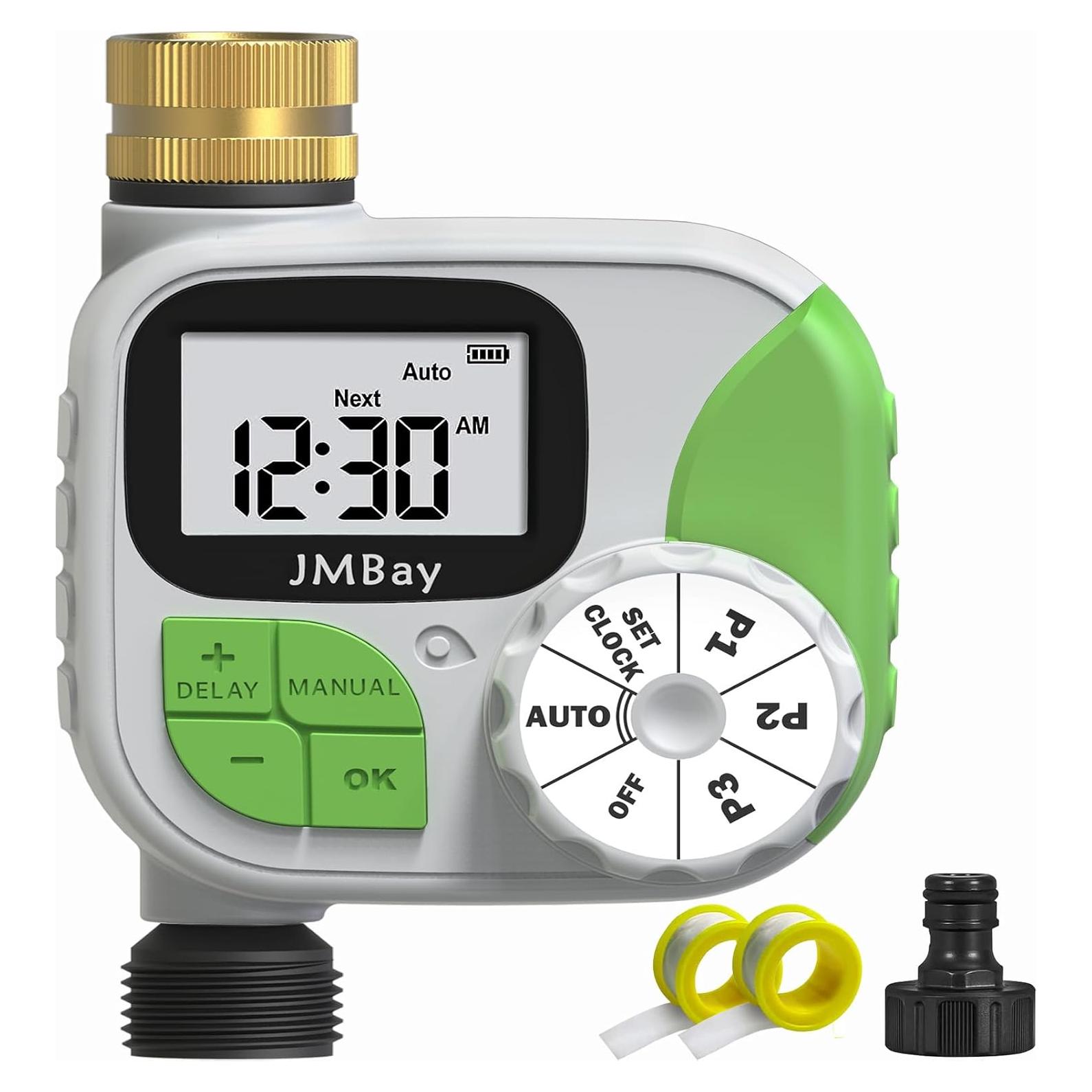 Temporizador de Riego JMBay 1 Zona Programable Impermeable