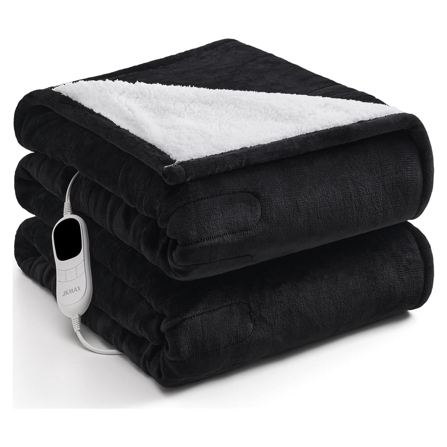 Manta Eléctrica Calentada JKMAX 127x152cm 5 Niveles Calor