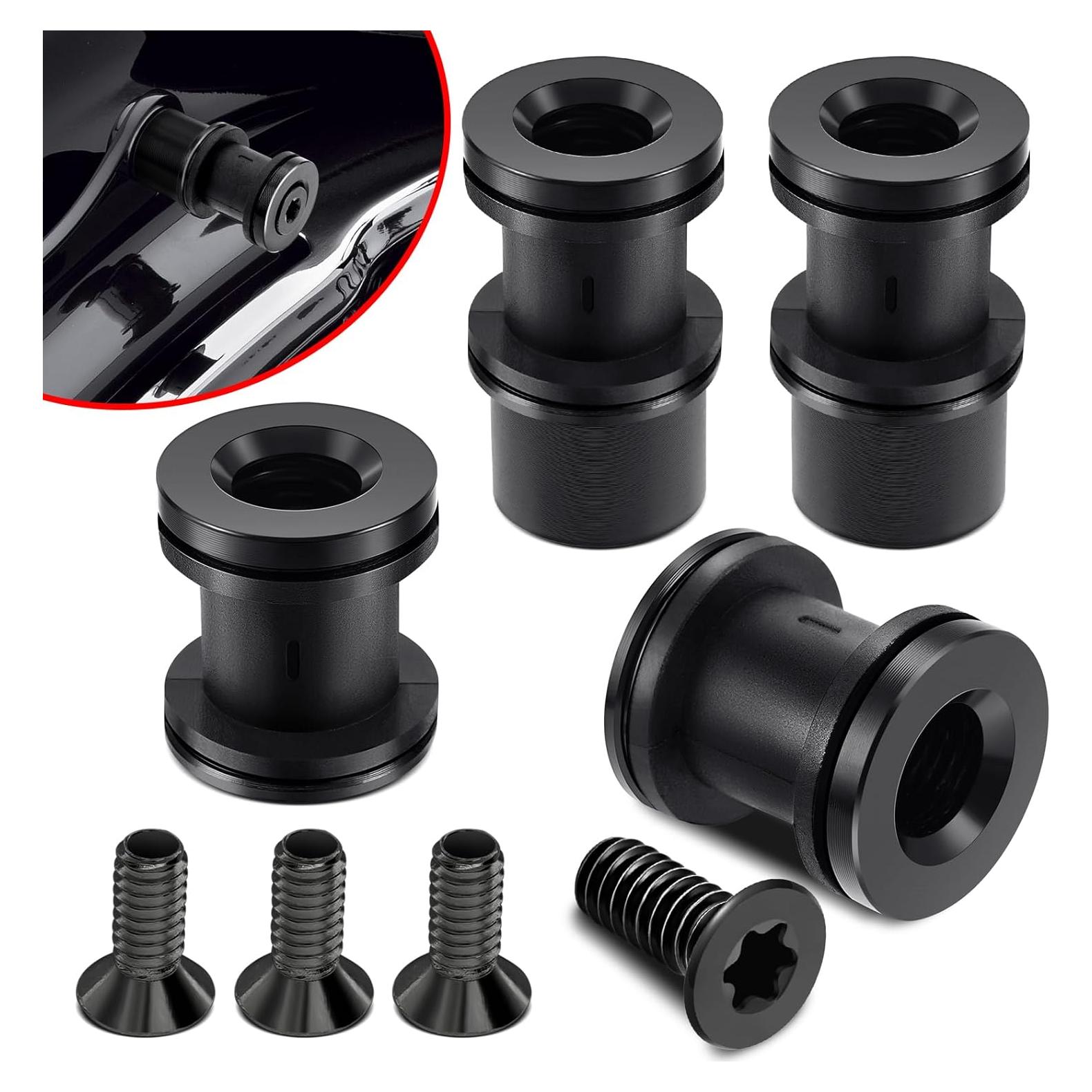 Kit de Hardware de Acoplamiento Benlari para Barra Sissy Negro