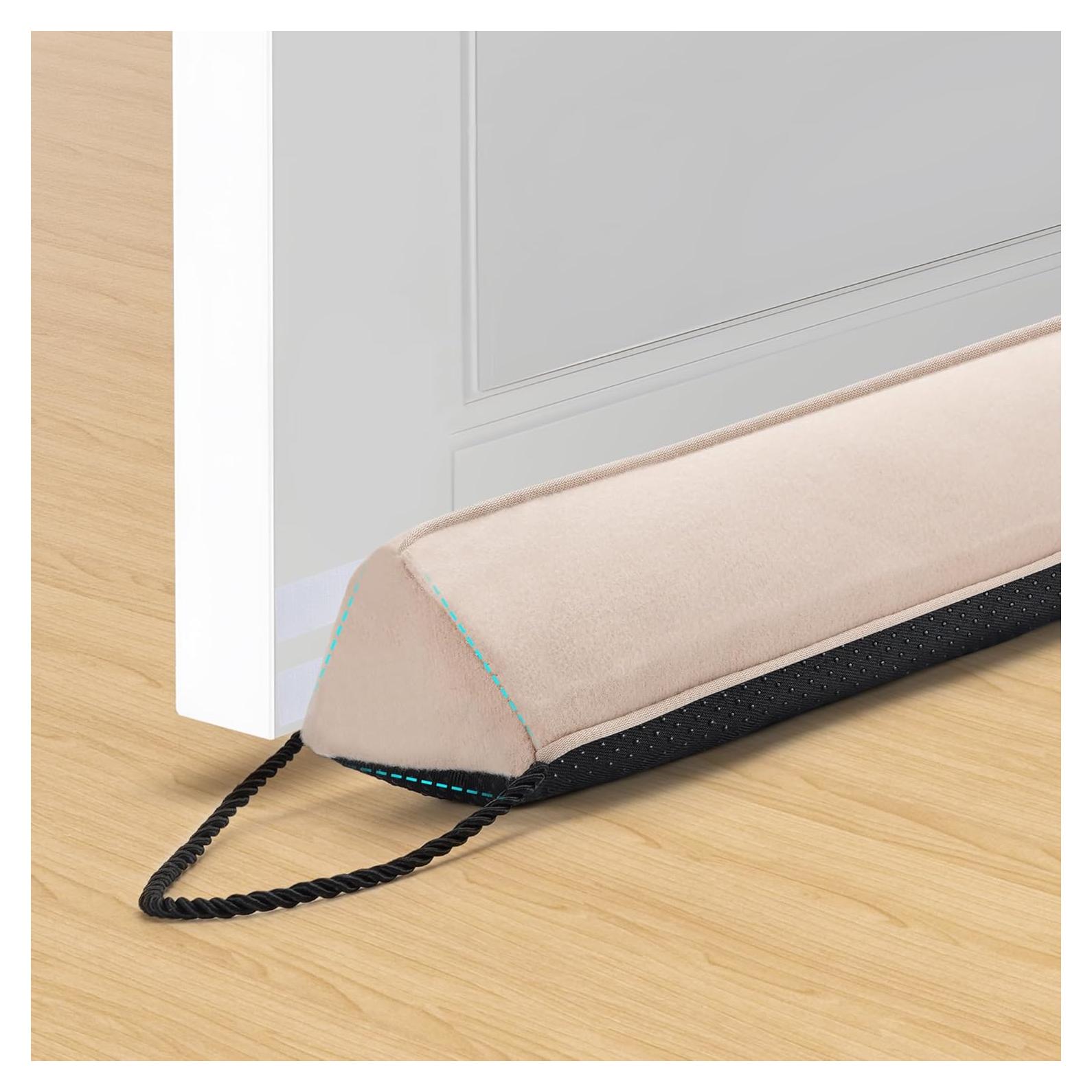 Tapón de Draft UUYUUY 91.44 cm Beige para Puertas y Ventanas