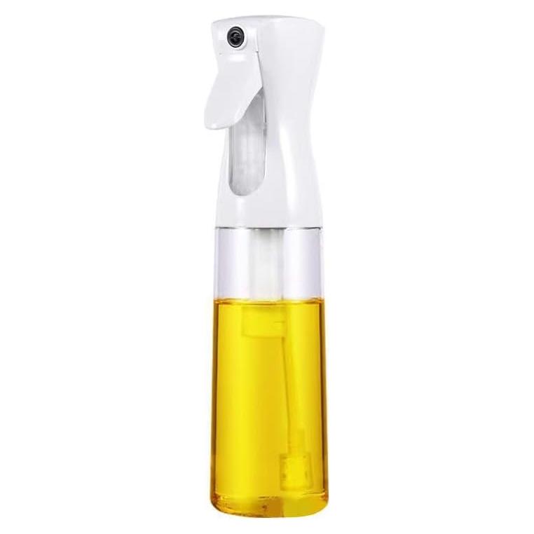 Botella de Spray de Aceite HiKin 300ml Tipo Presión Blanca