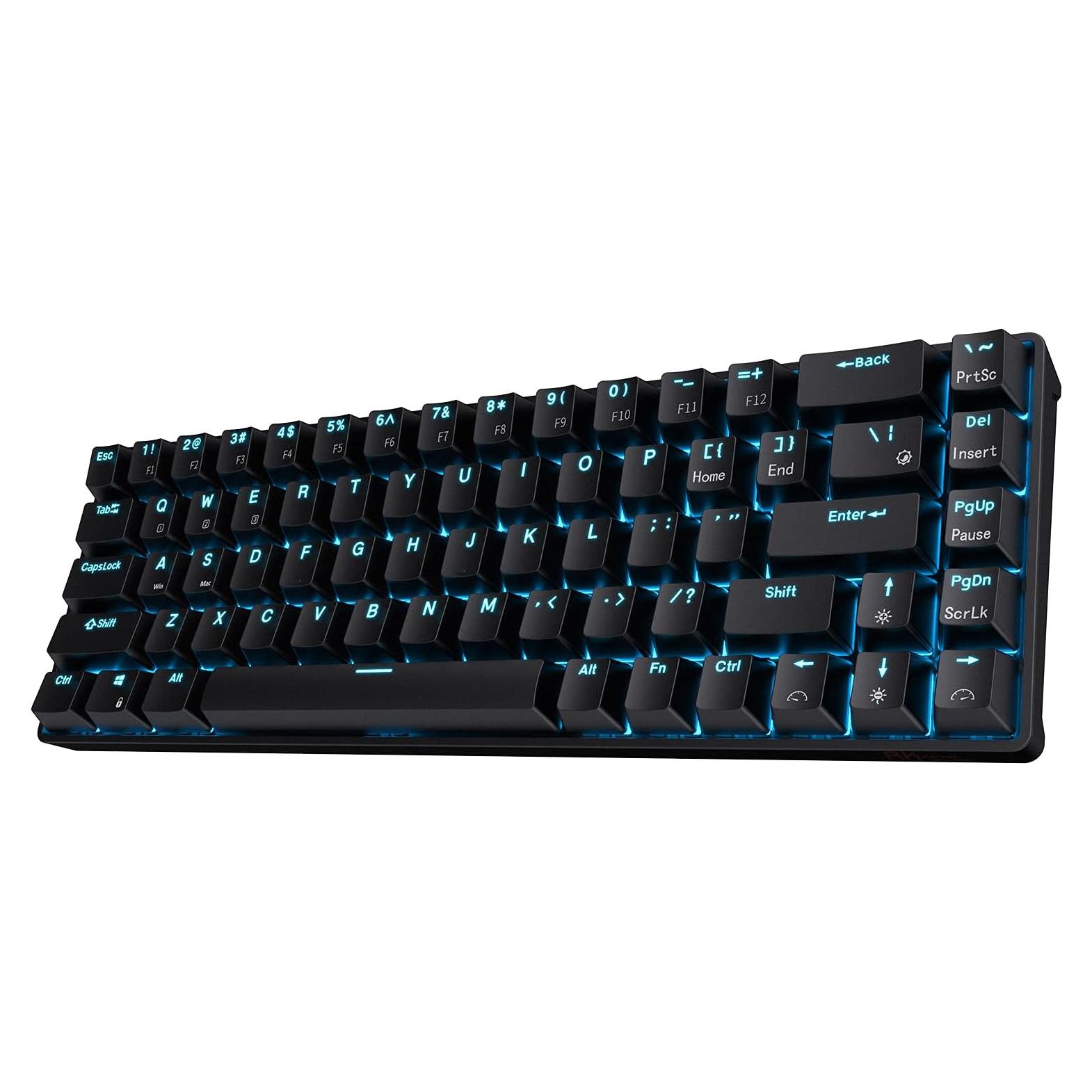 Teclado Mecánico Inalámbrico RK ROYAL KLUDGE RK68 65% Rojo