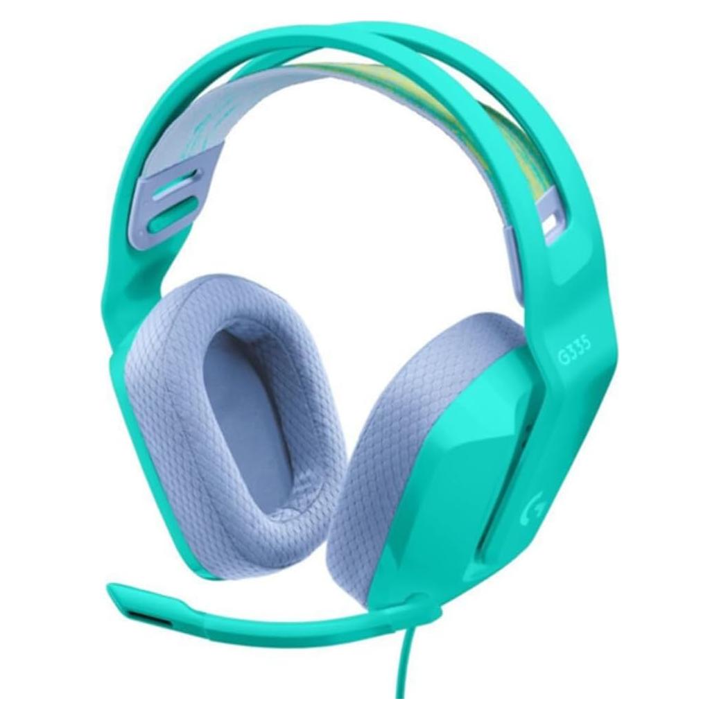 Auriculares Gaming Logitech G335 Con Cable 3.5mm - Menta