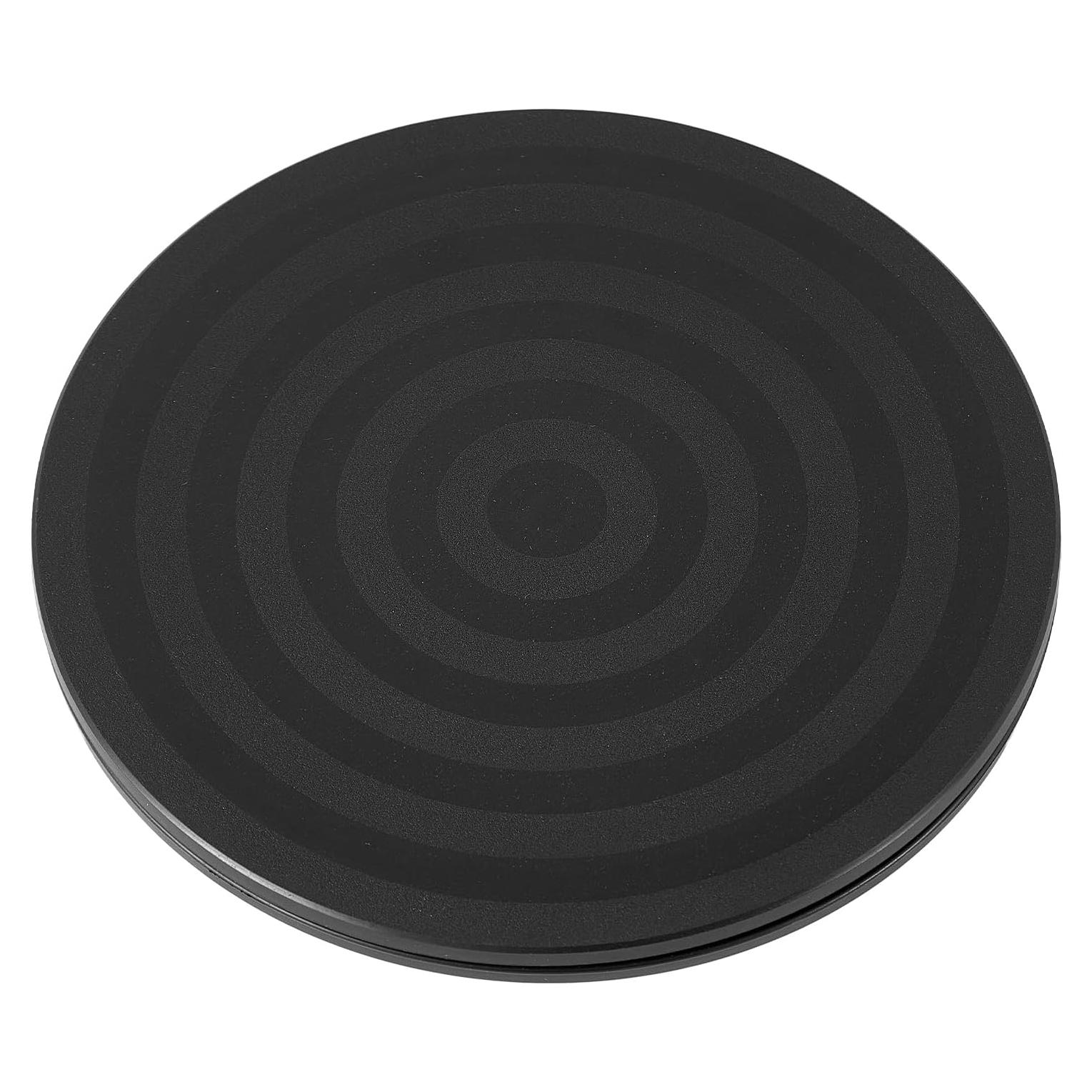 Base Giratoria Lazy Susan 20.32 cm Alta Resistencia Negra