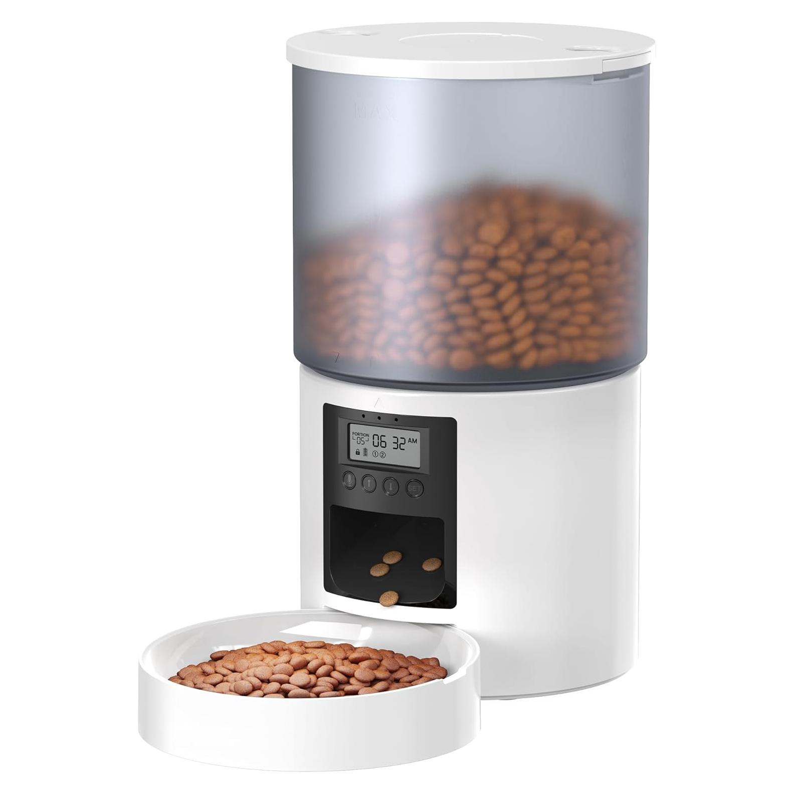 Dispensador Automático de Comida POOEKEN 4L para Gatos y Perros