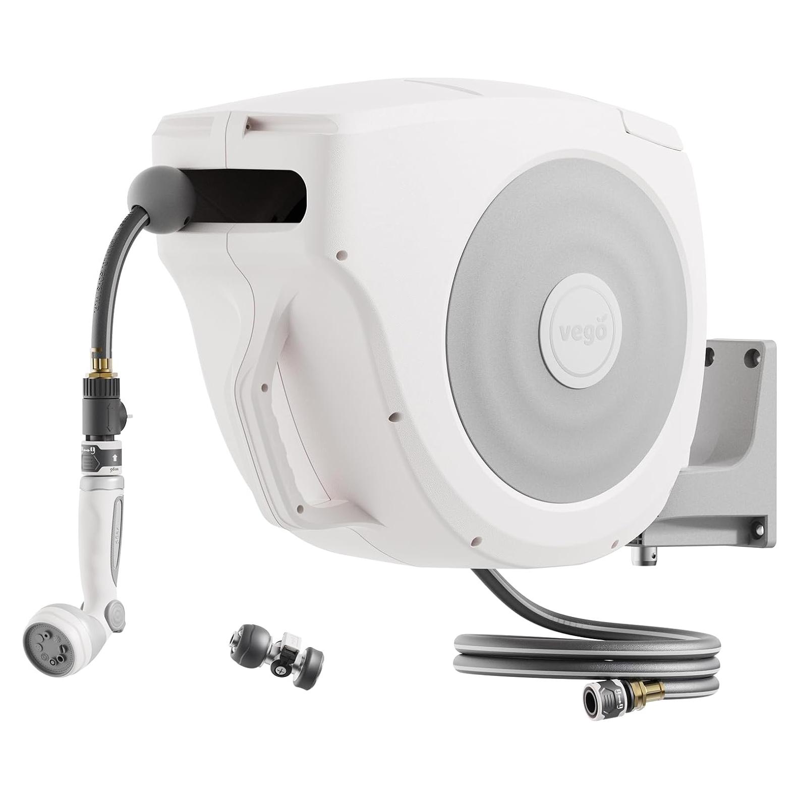 Carrete de Manguera Retráctil Vego 19.81m Montaje en Pared