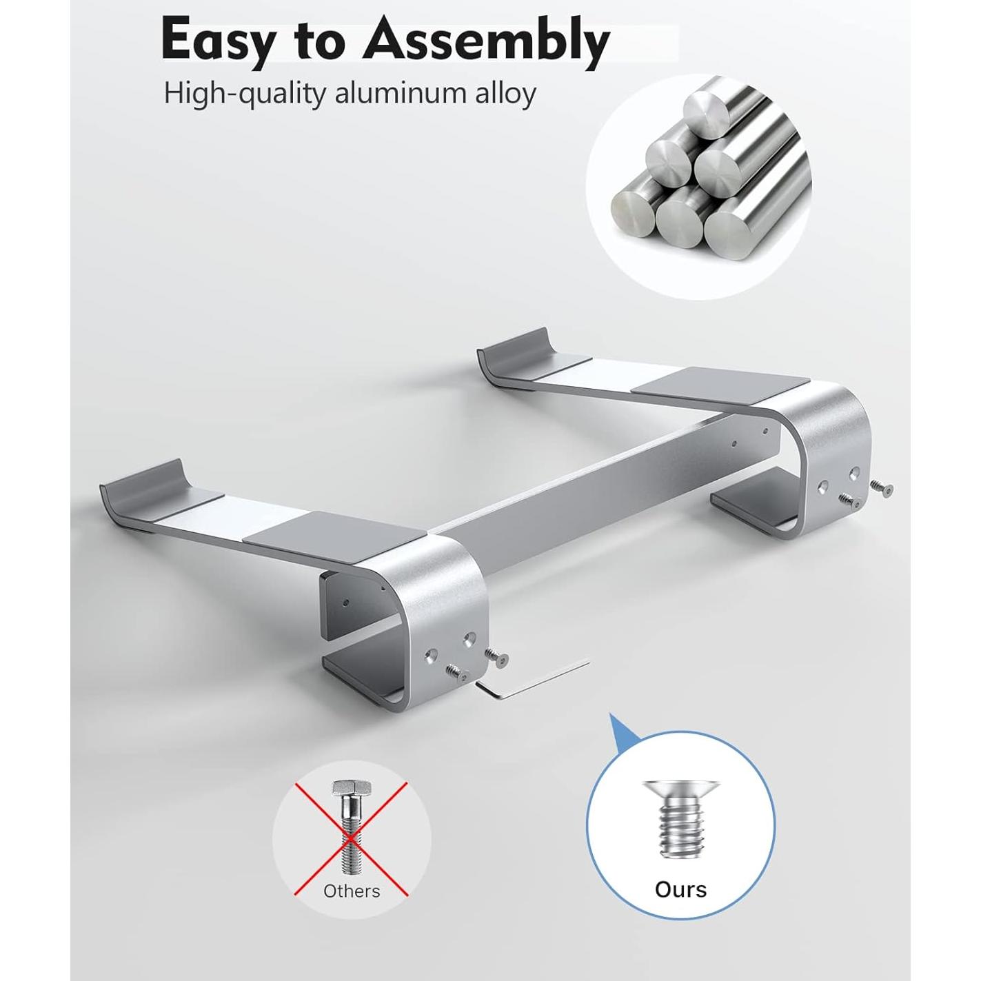 Soporte para Laptop SOQOOL Ergonómico Aluminio 10-15.6"