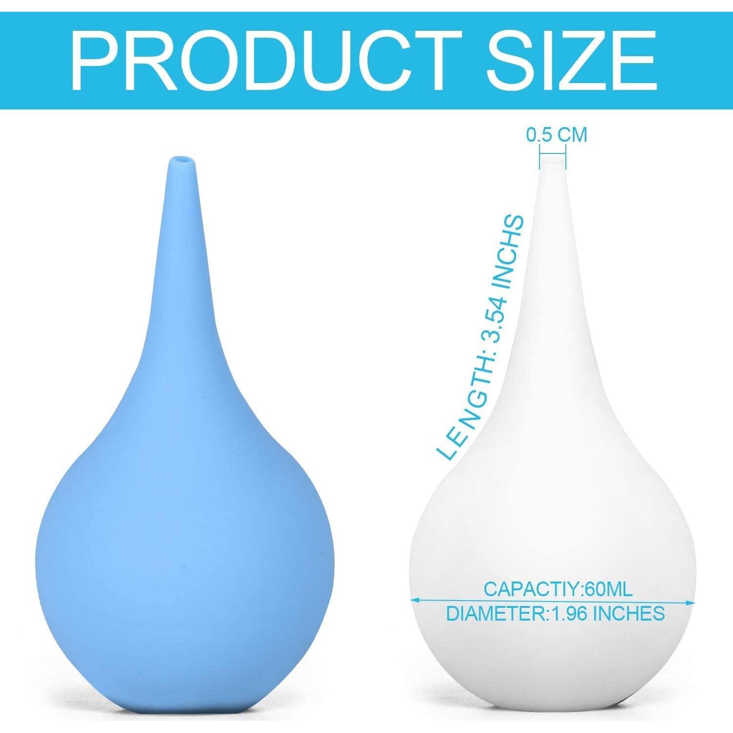 Paquete de 2 Jeringas de Oído Romeda 60ml para Lavado