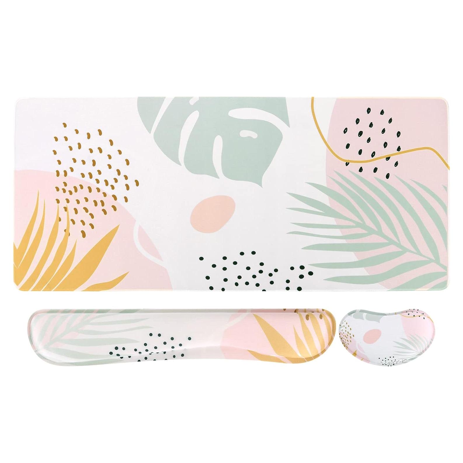 Alfombrilla de Escritorio iCasso XXL con Reposamuñecas - Morlandi