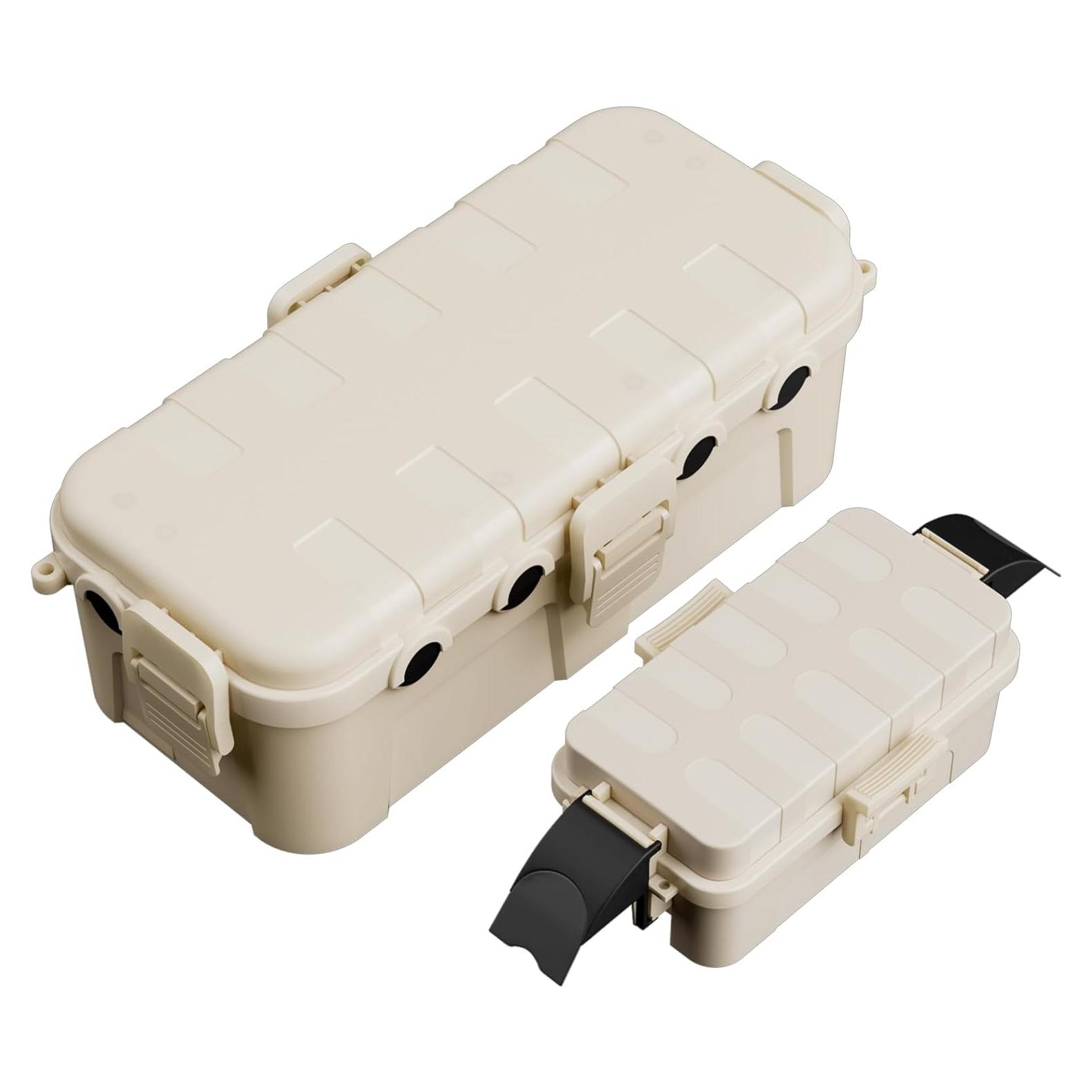 Flemoon Juego de Cajas Eléctricas Impermeables 2 Piezas