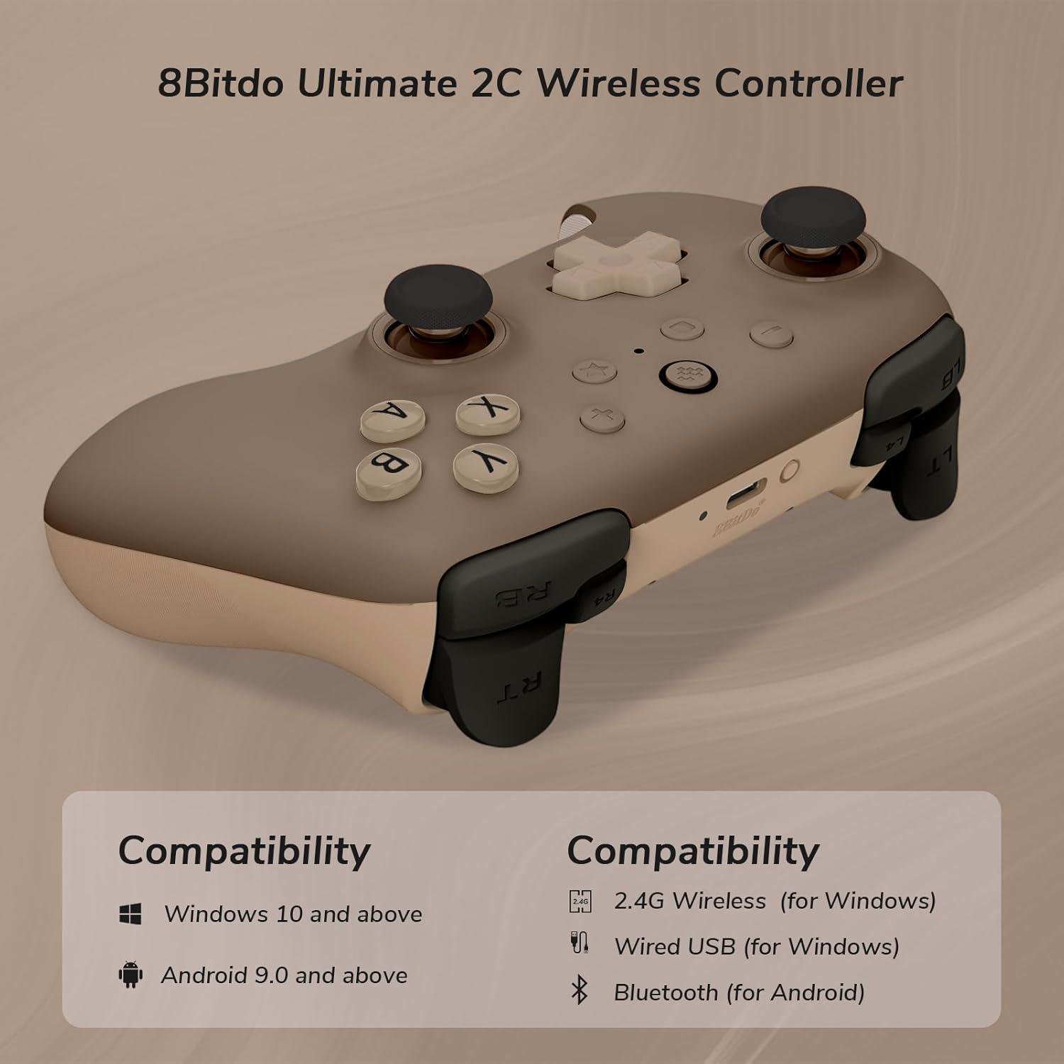Controlador Inalámbrico 8Bitdo Ultimate 2C para PC y Android