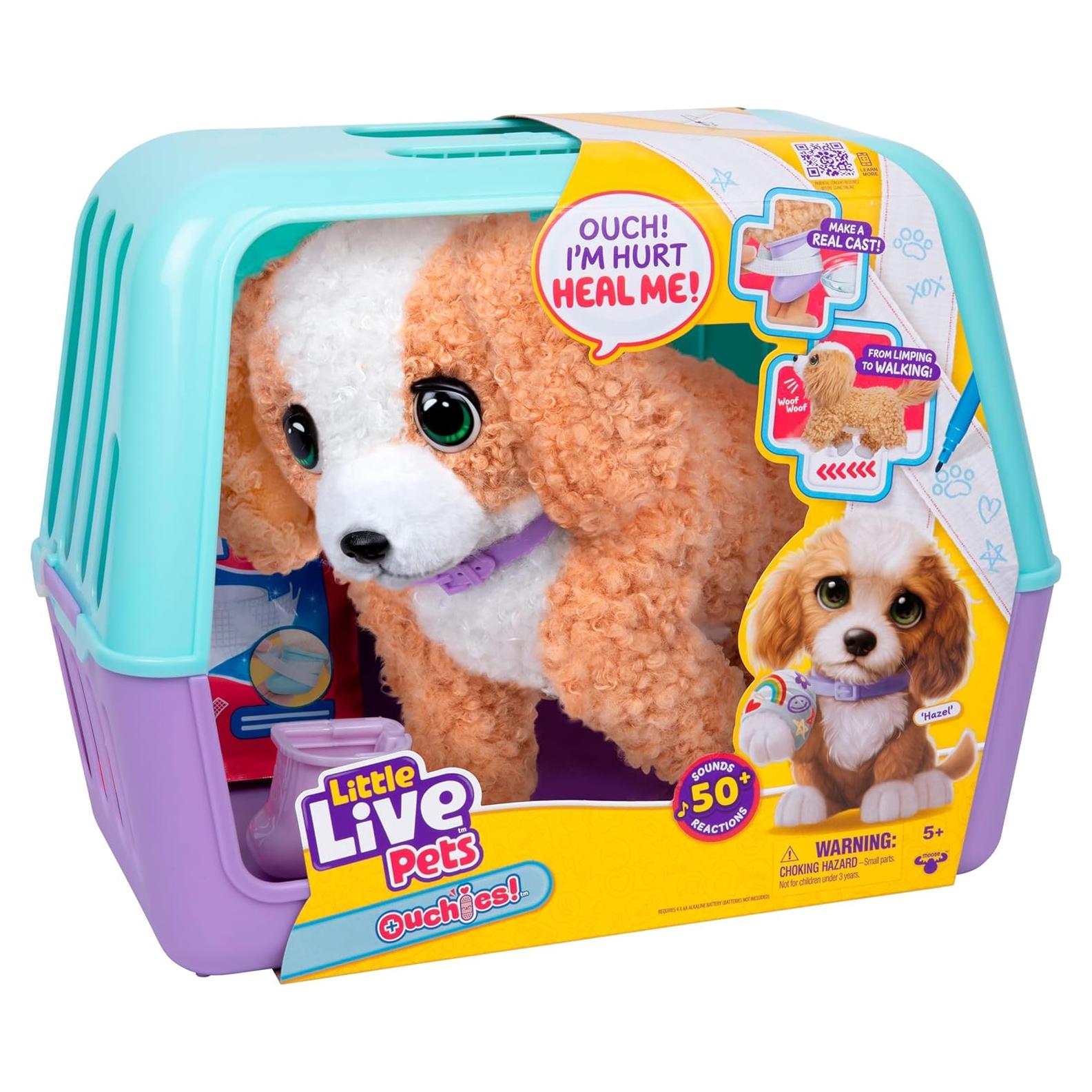 Little Live Pets Hazel Poodle Interactivo 50+ Sonidos 1.98kg