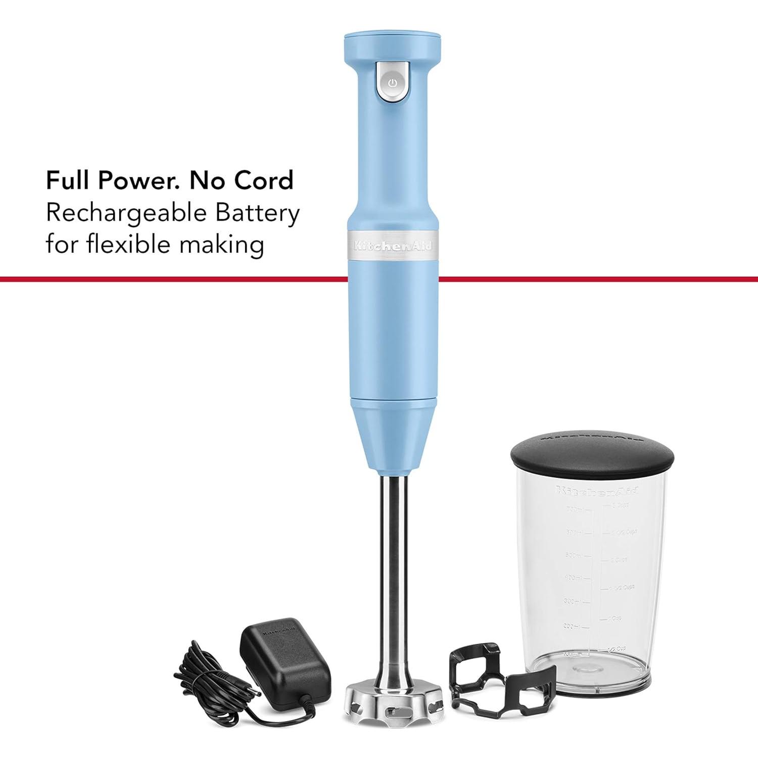 Batidora de Mano Inalámbrica KitchenAid KHBBV83 1L Azul