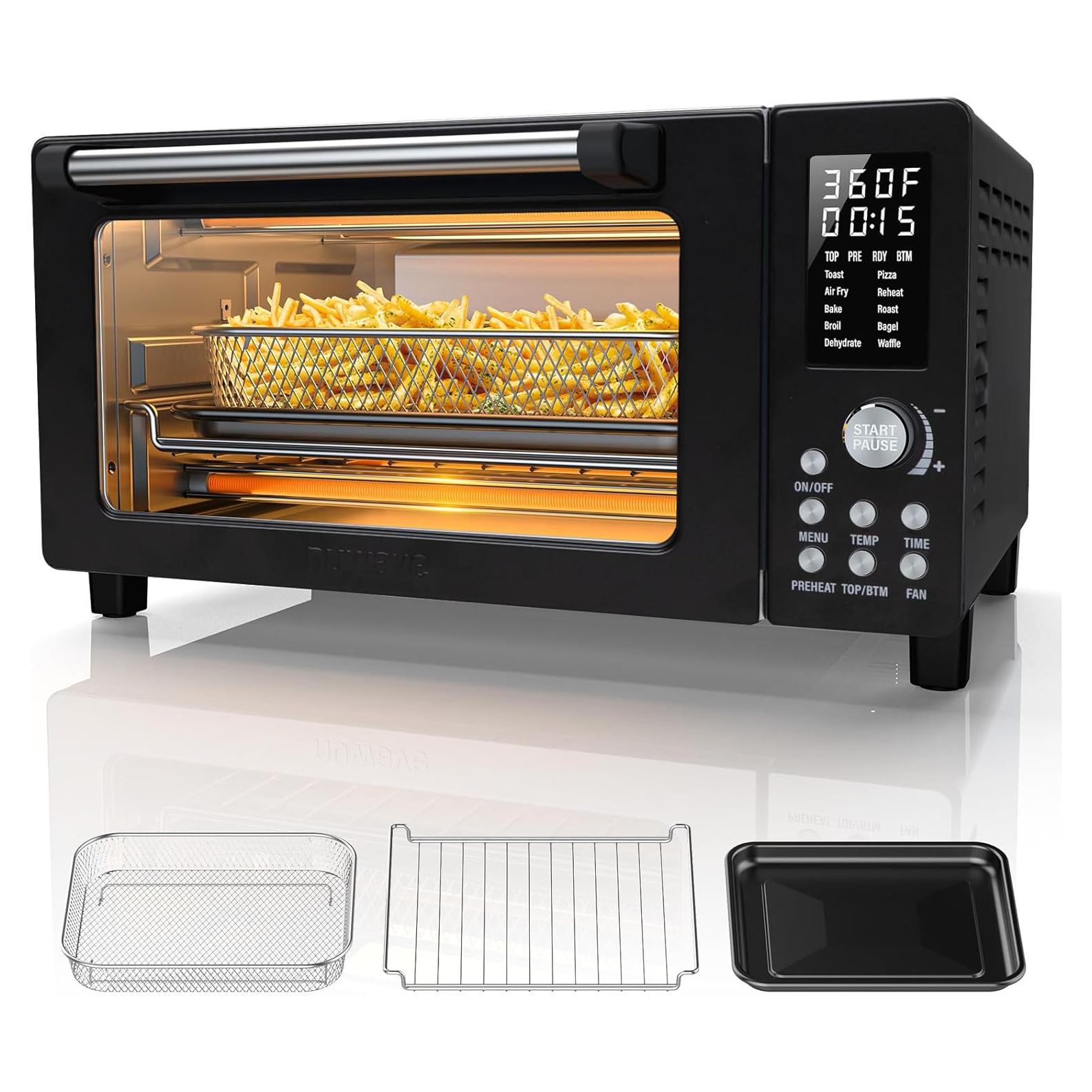 Horno Tostador de Aire Nuwave Bravo Pro 21Qt 10-en-1 Negro