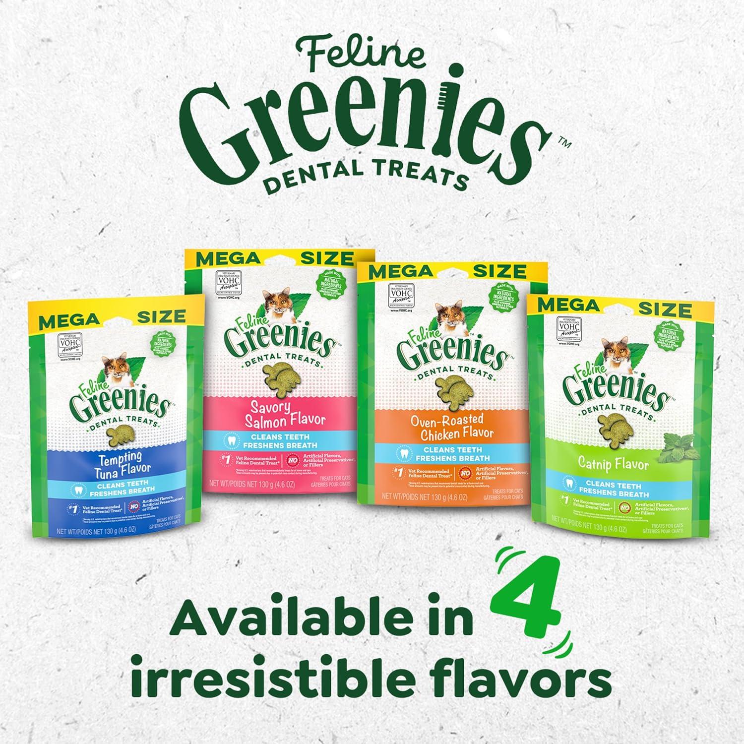 Premios Dentales Feline Greenies Pollo 0.59 kg para Gatos